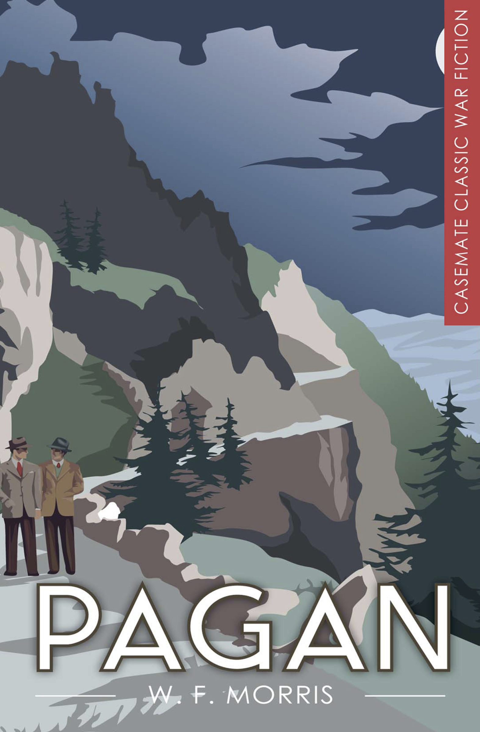 This image is the cover for the book Pagan, Casemate Classic War Fiction