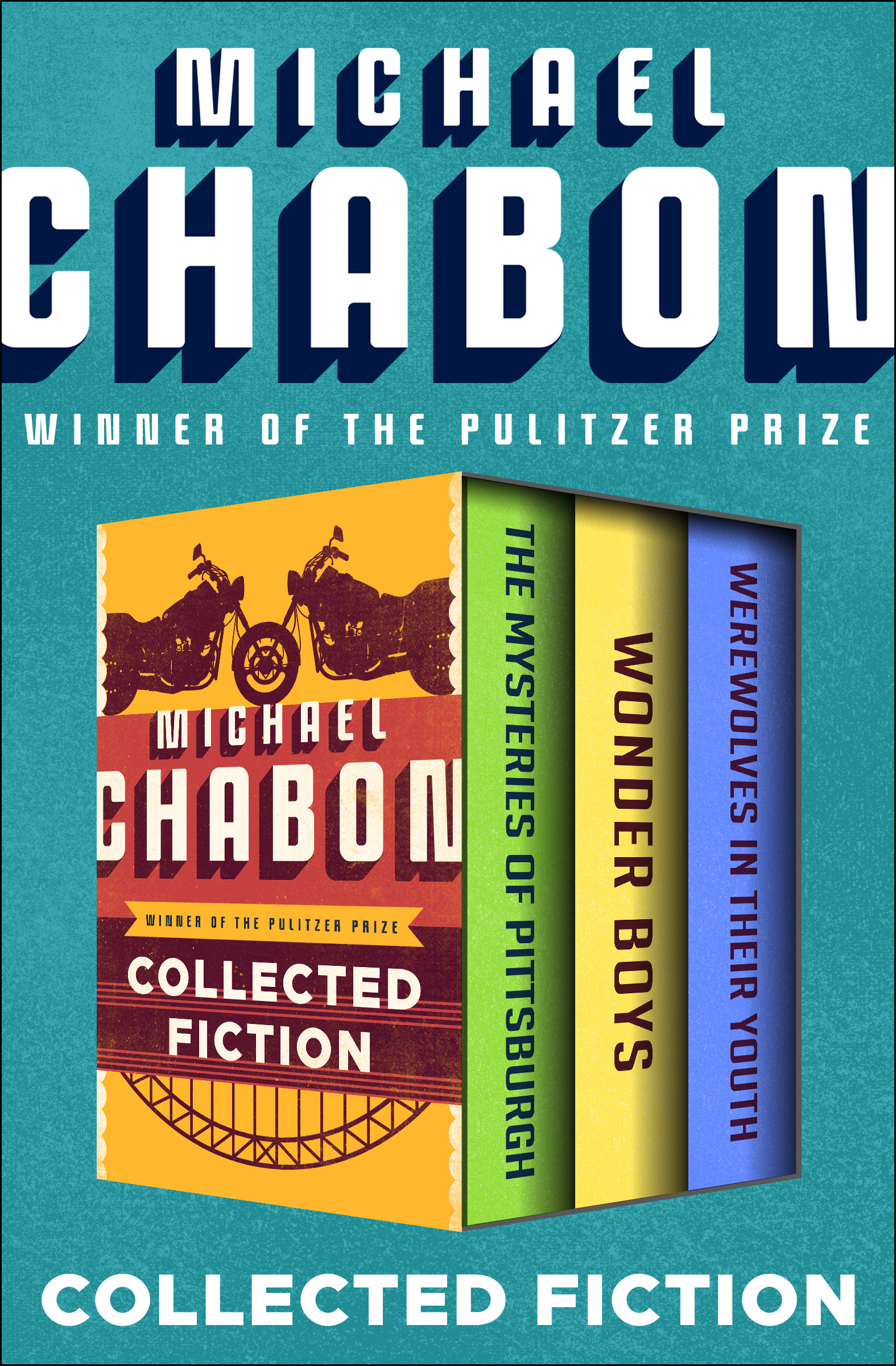 This image is the cover for the book Collected Fiction