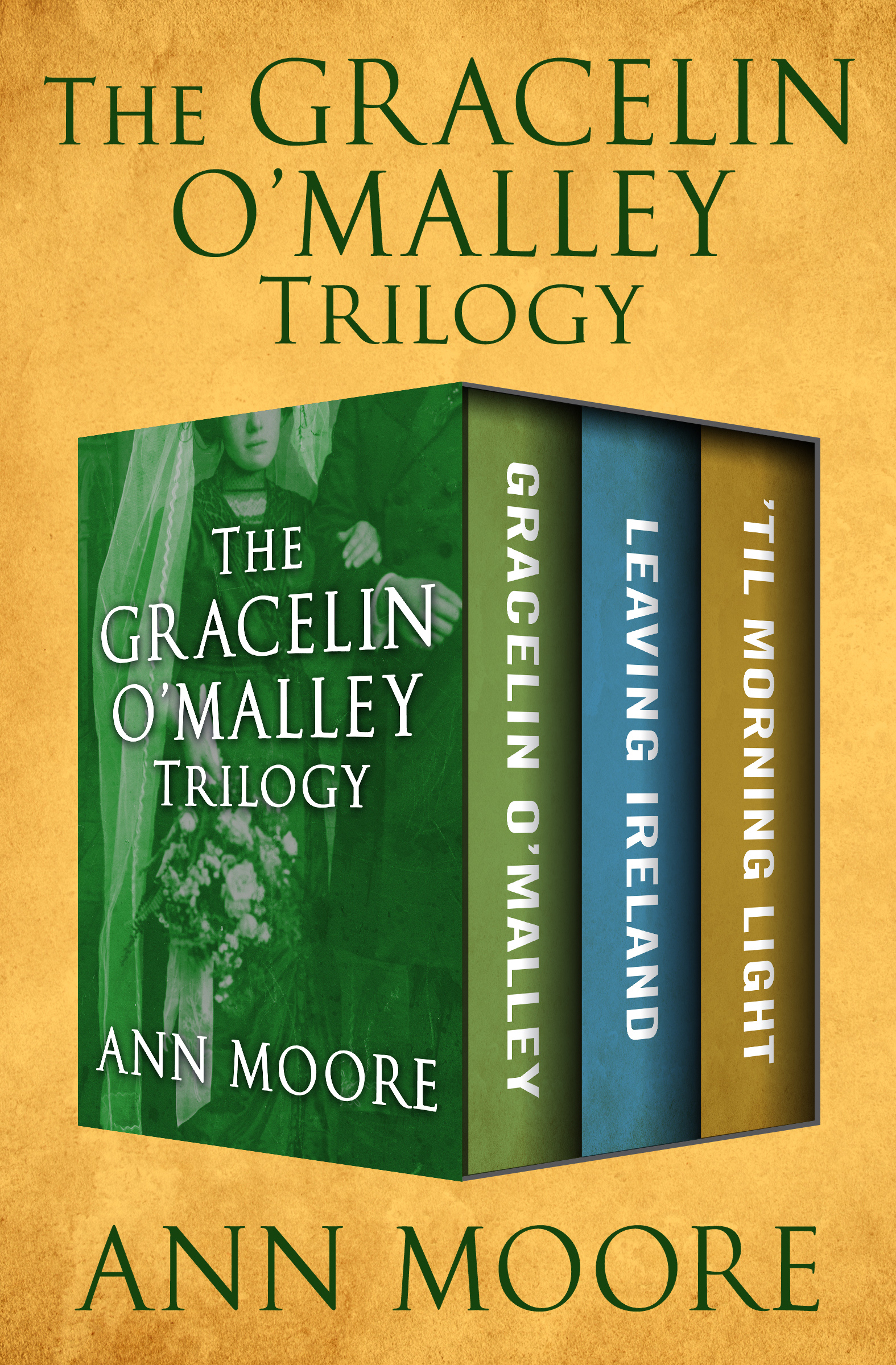 This image is the cover for the book Gracelin O'Malley Trilogy, The Gracelin O'Malley Trilogy