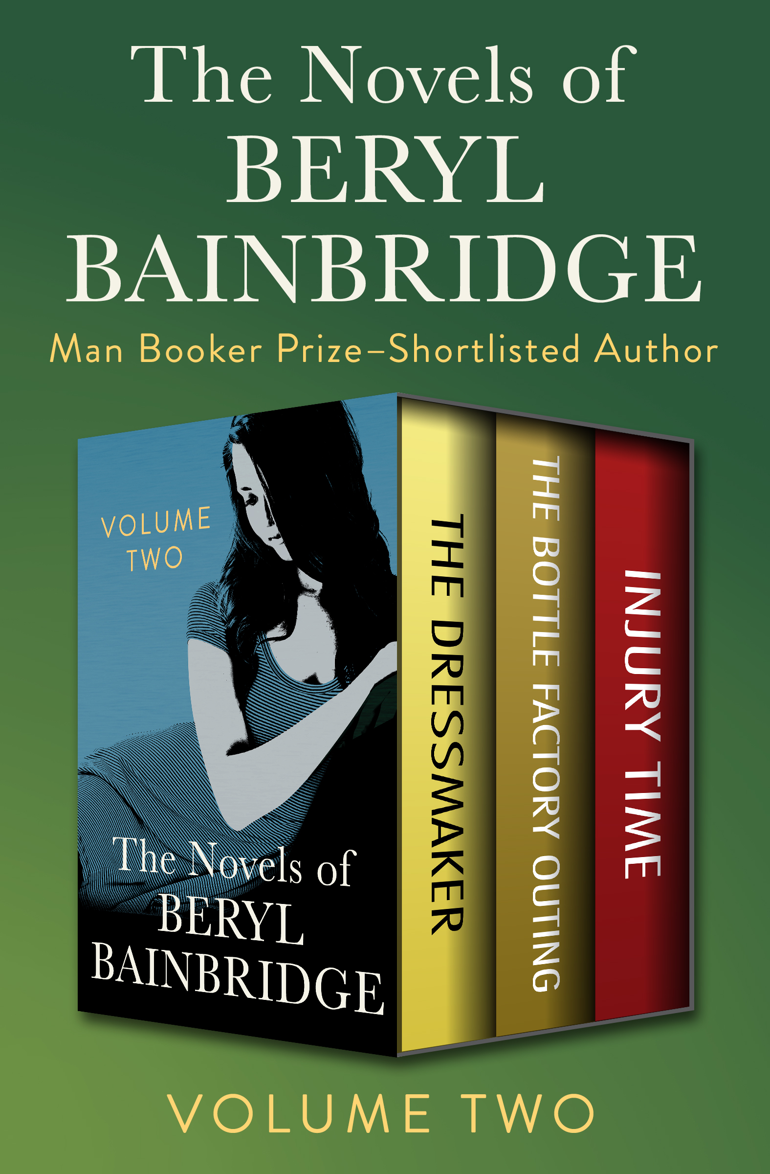 This image is the cover for the book Novels of Beryl Bainbridge Volume Two