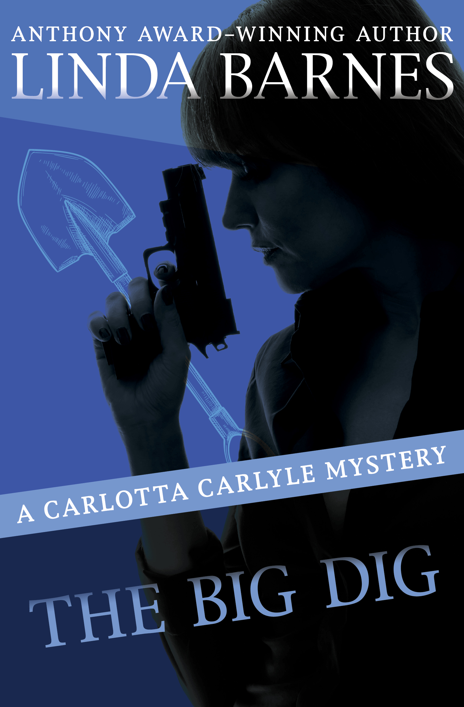 This image is the cover for the book Big Dig, The Carlotta Carlyle Mysteries
