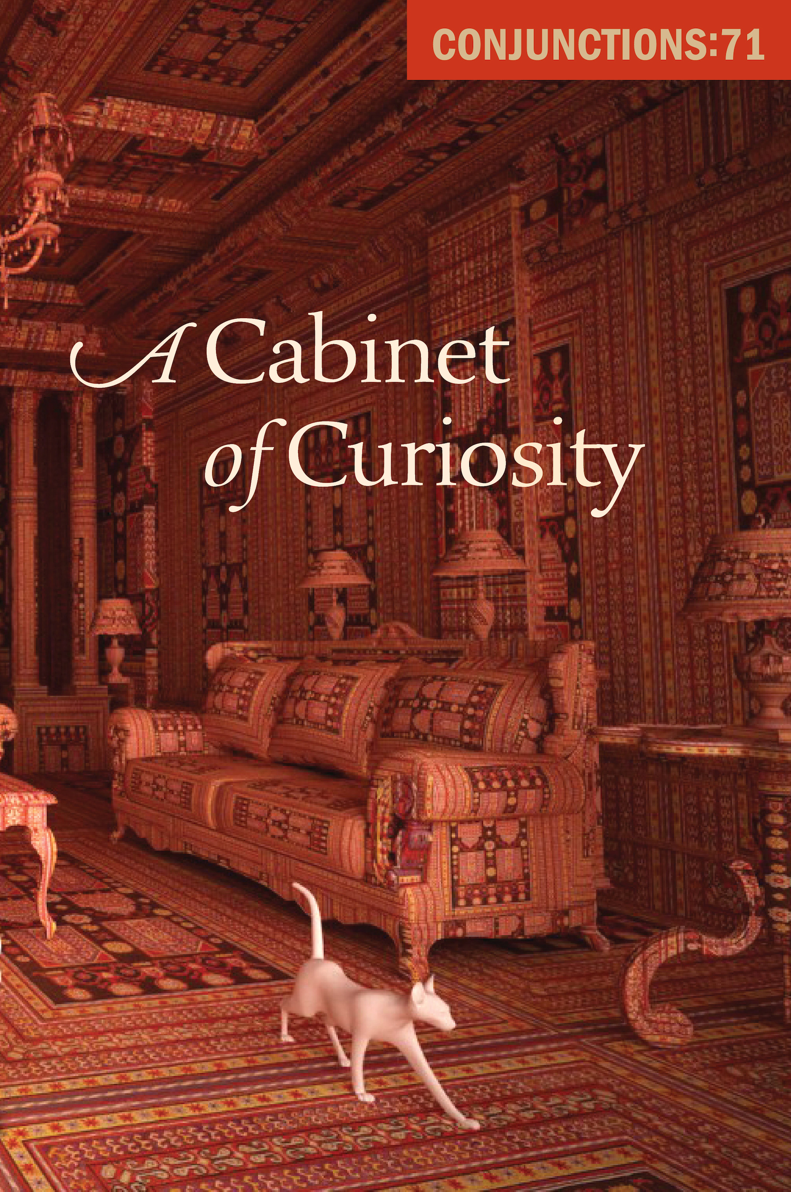 This image is the cover for the book Cabinet of Curiosity, Conjunctions