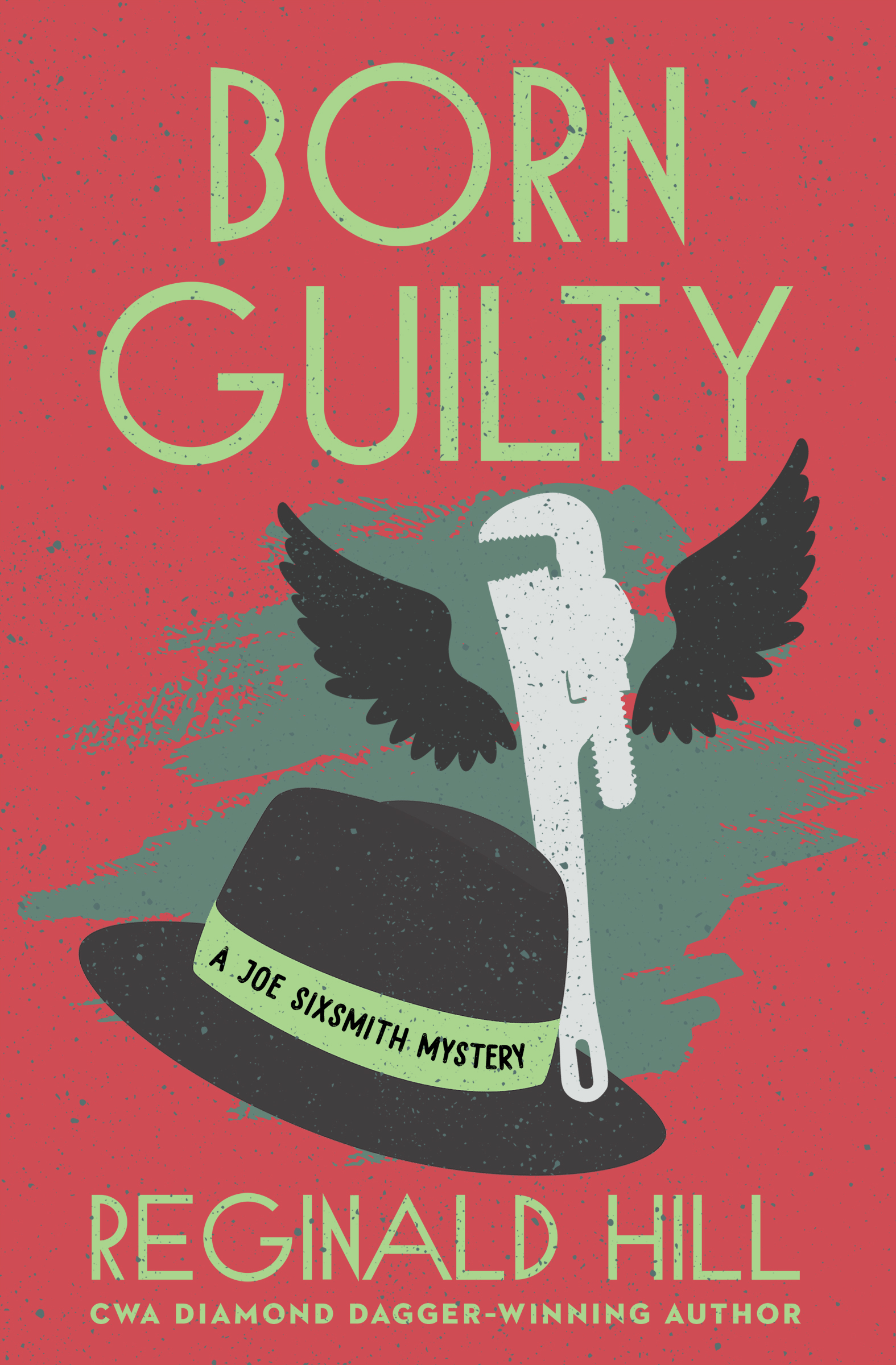 This image is the cover for the book Born Guilty, The Joe Sixsmith Mysteries