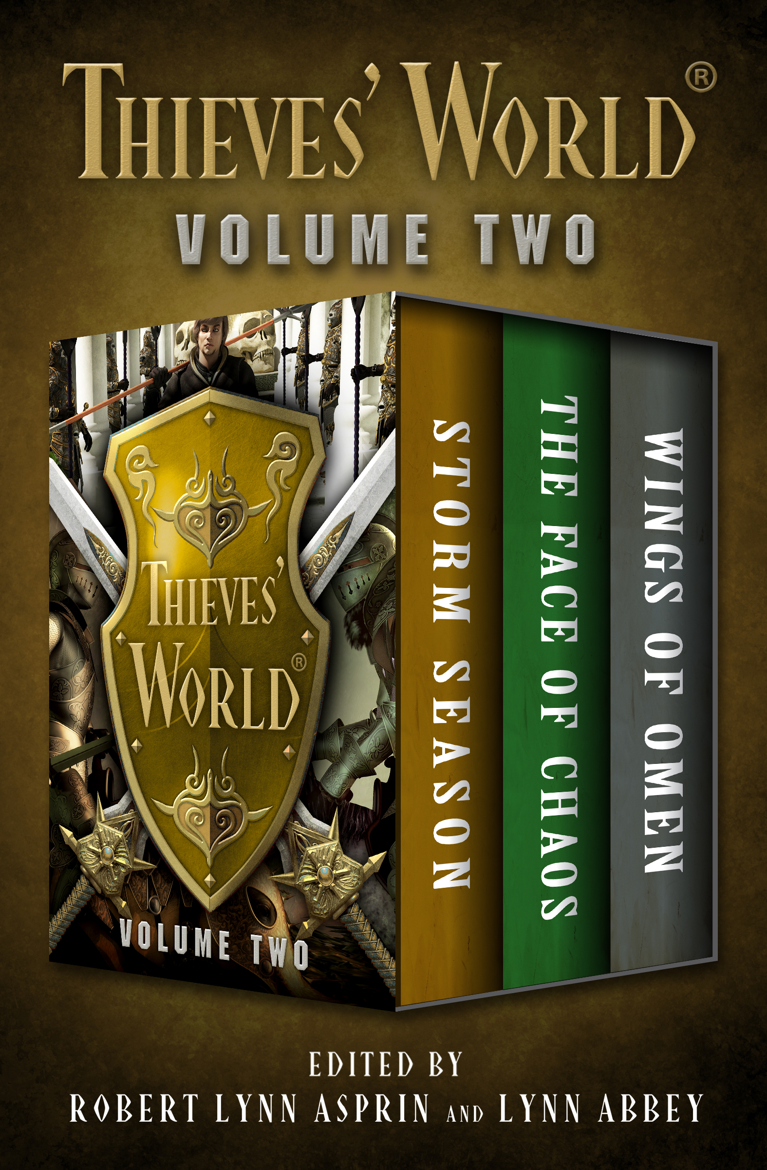 This image is the cover for the book Thieves' World® Volume Two, Thieves' World®