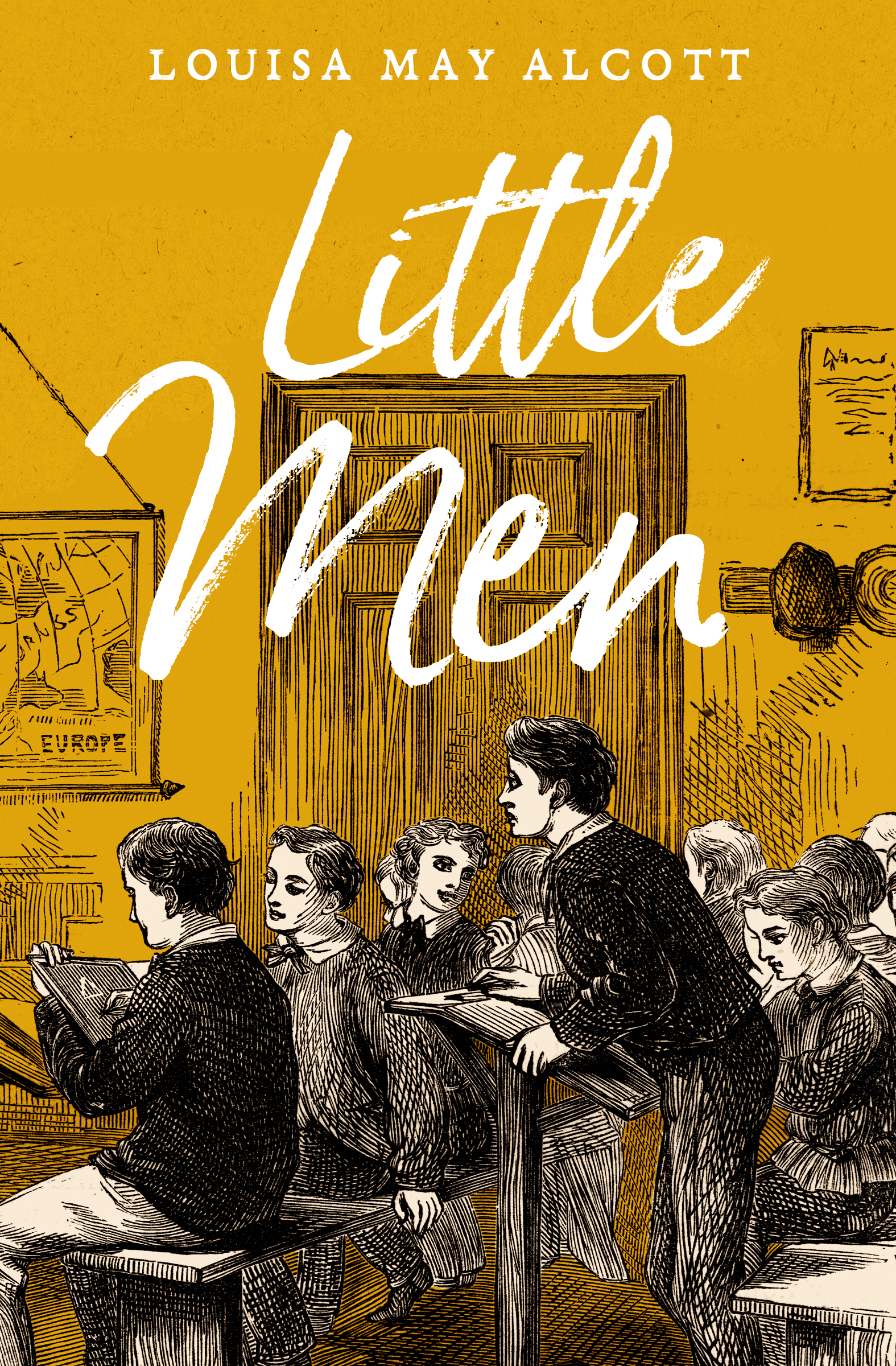 This image is the cover for the book Little Men, Little Women