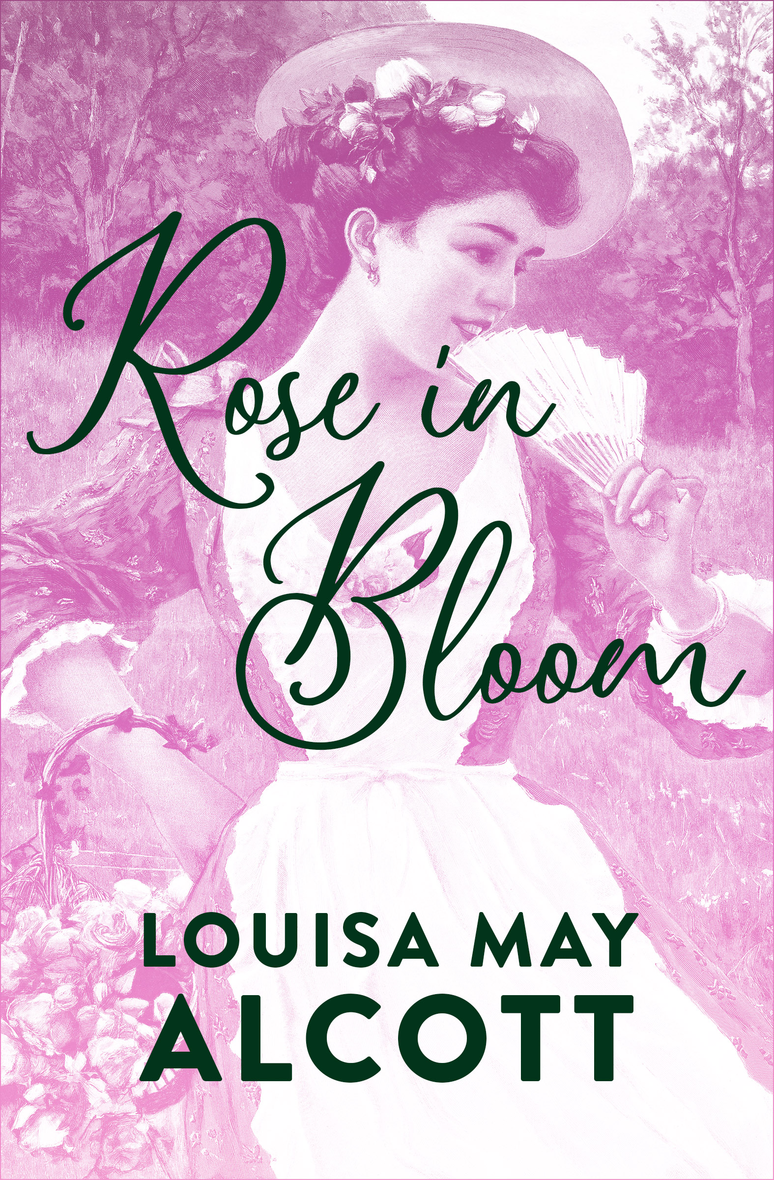 This image is the cover for the book Rose in Bloom, Eight Cousins