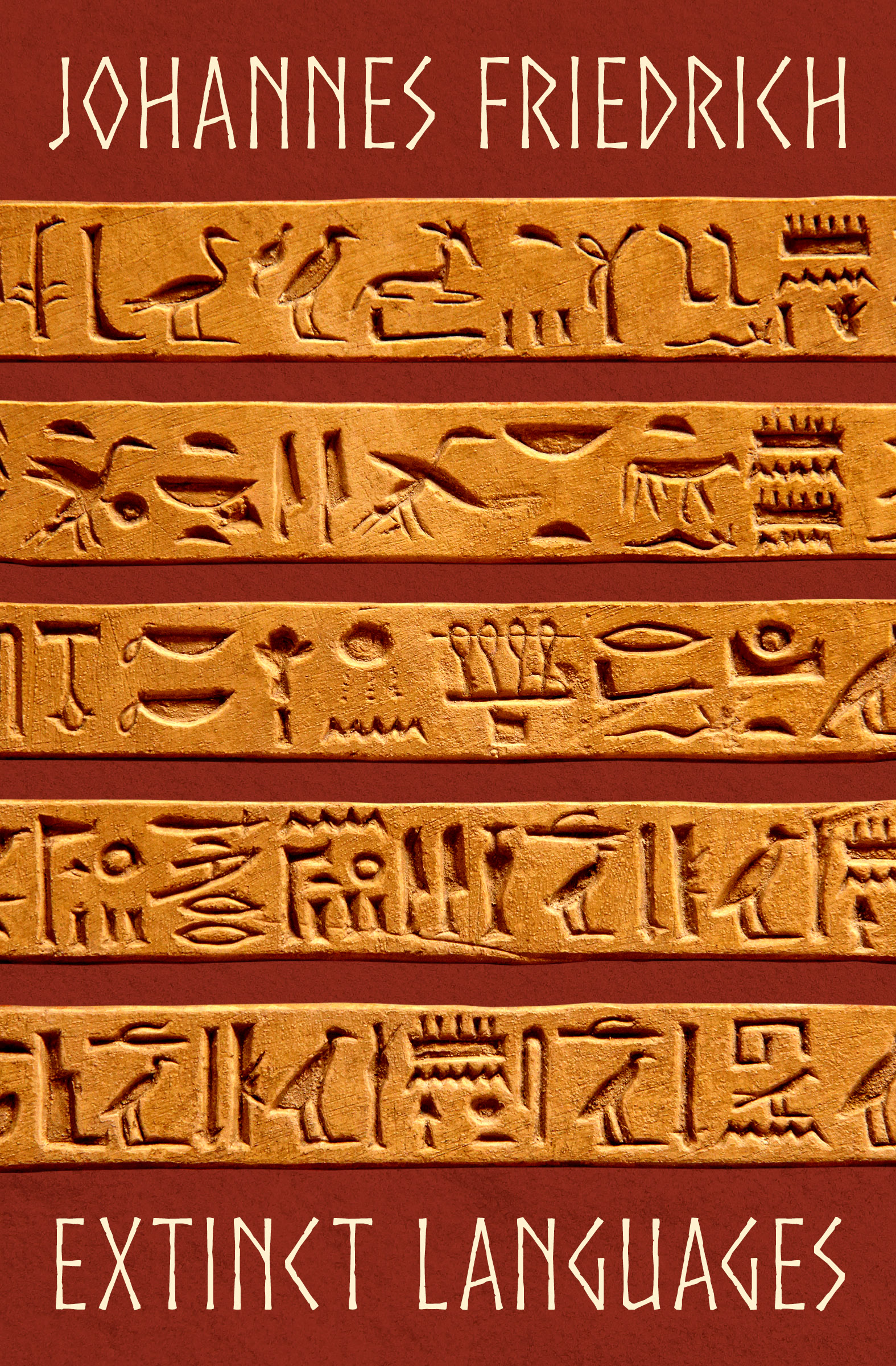 This image is the cover for the book Extinct Languages