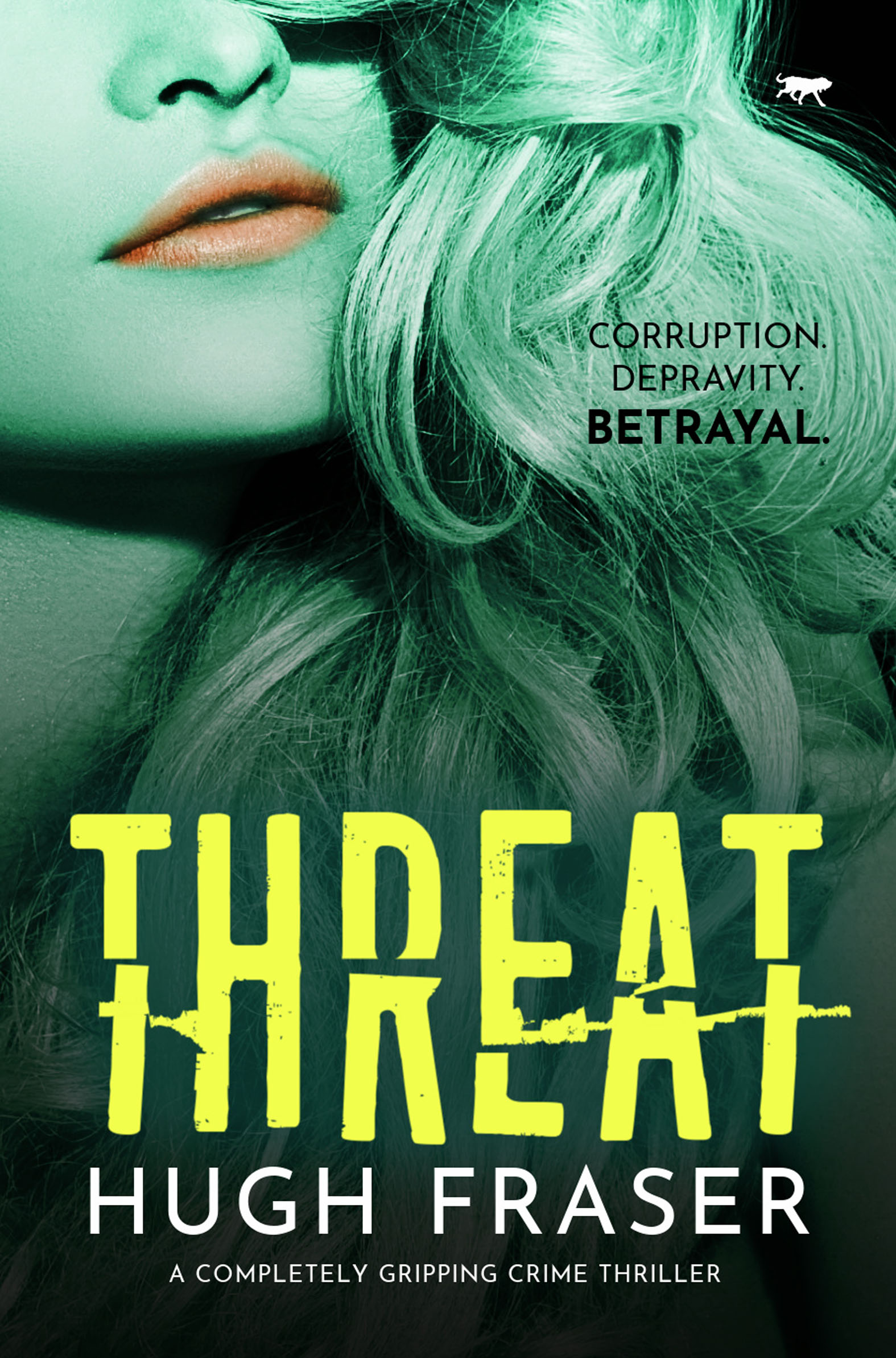 This image is the cover for the book Threat, The Rina Walker Series