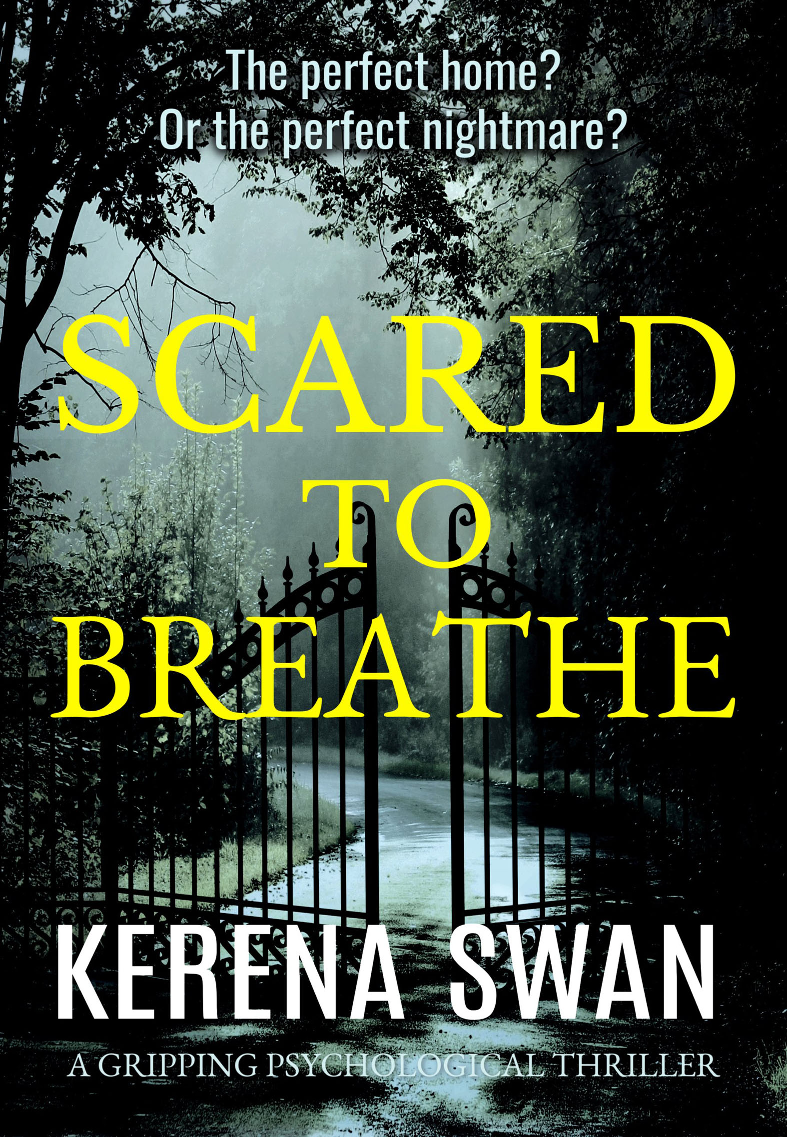 This image is the cover for the book Scared to Breathe