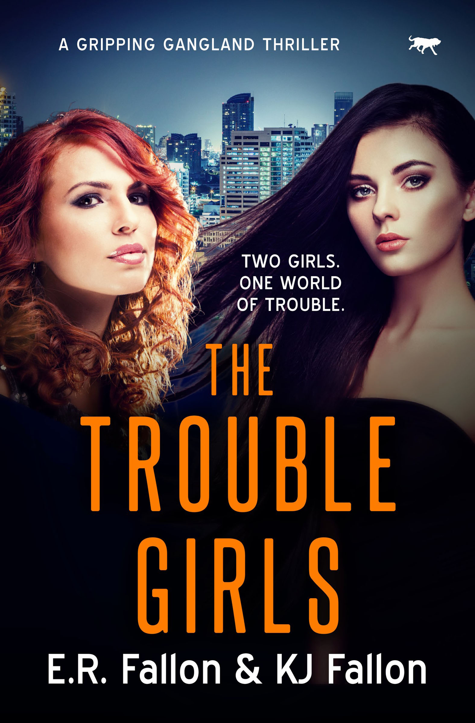 This image is the cover for the book Trouble Girls, The Trouble Trilogy