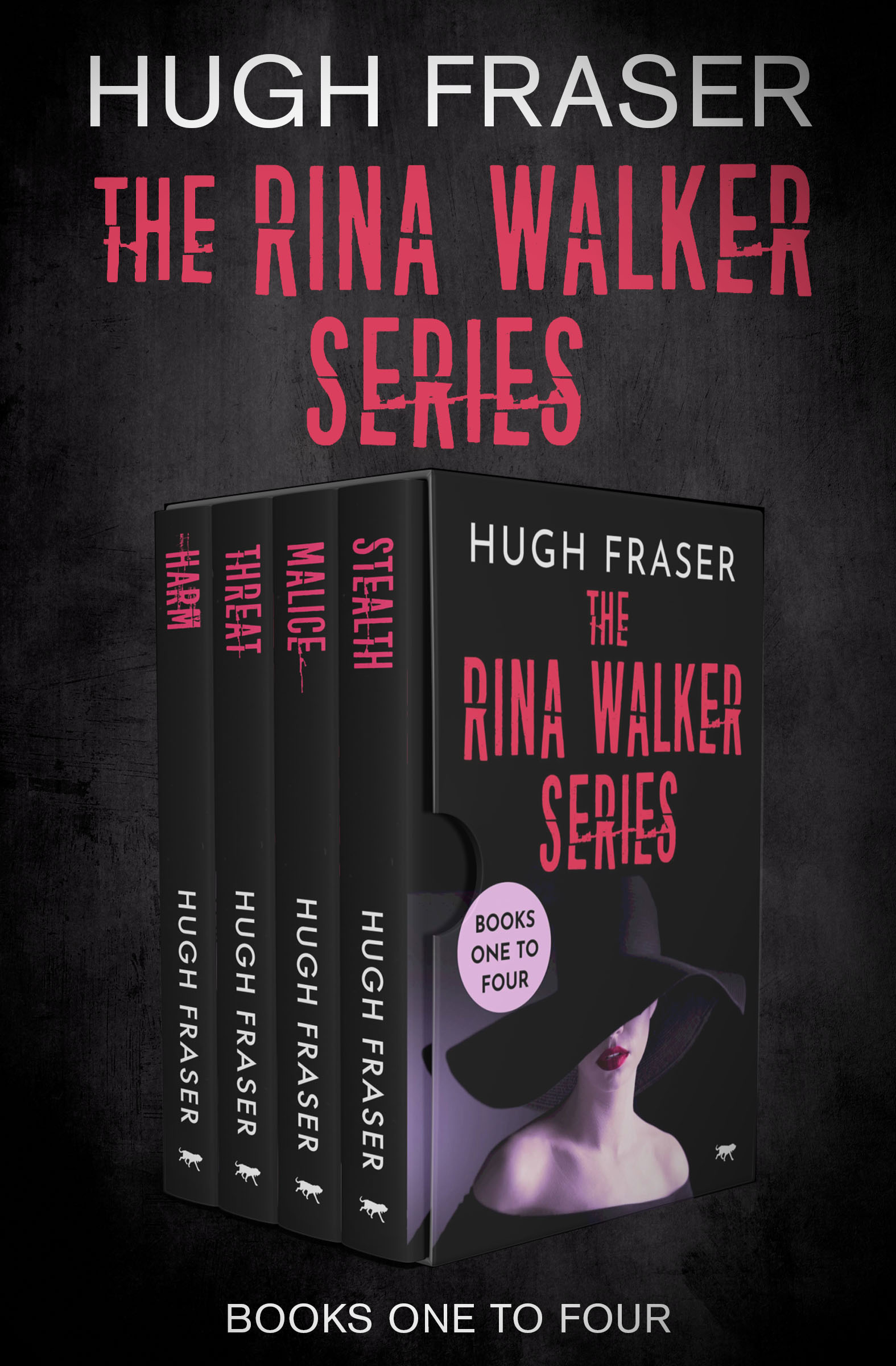 This image is the cover for the book Rina Walker Series Books One to Four, The Rina Walker Series