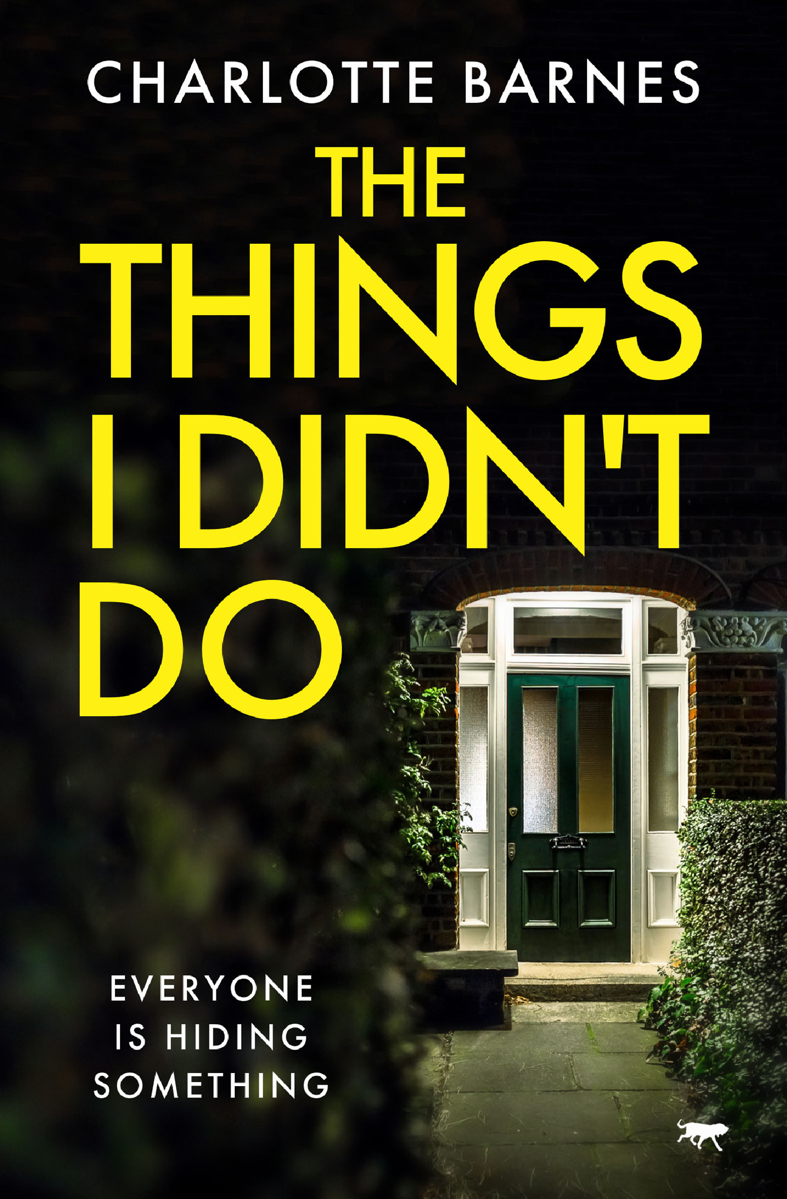 This image is the cover for the book Things I Didn't Do