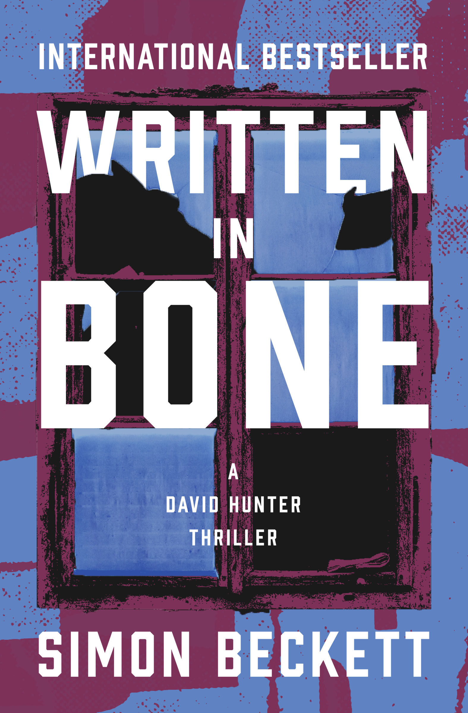 This image is the cover for the book Written in Bone, The David Hunter Thrillers