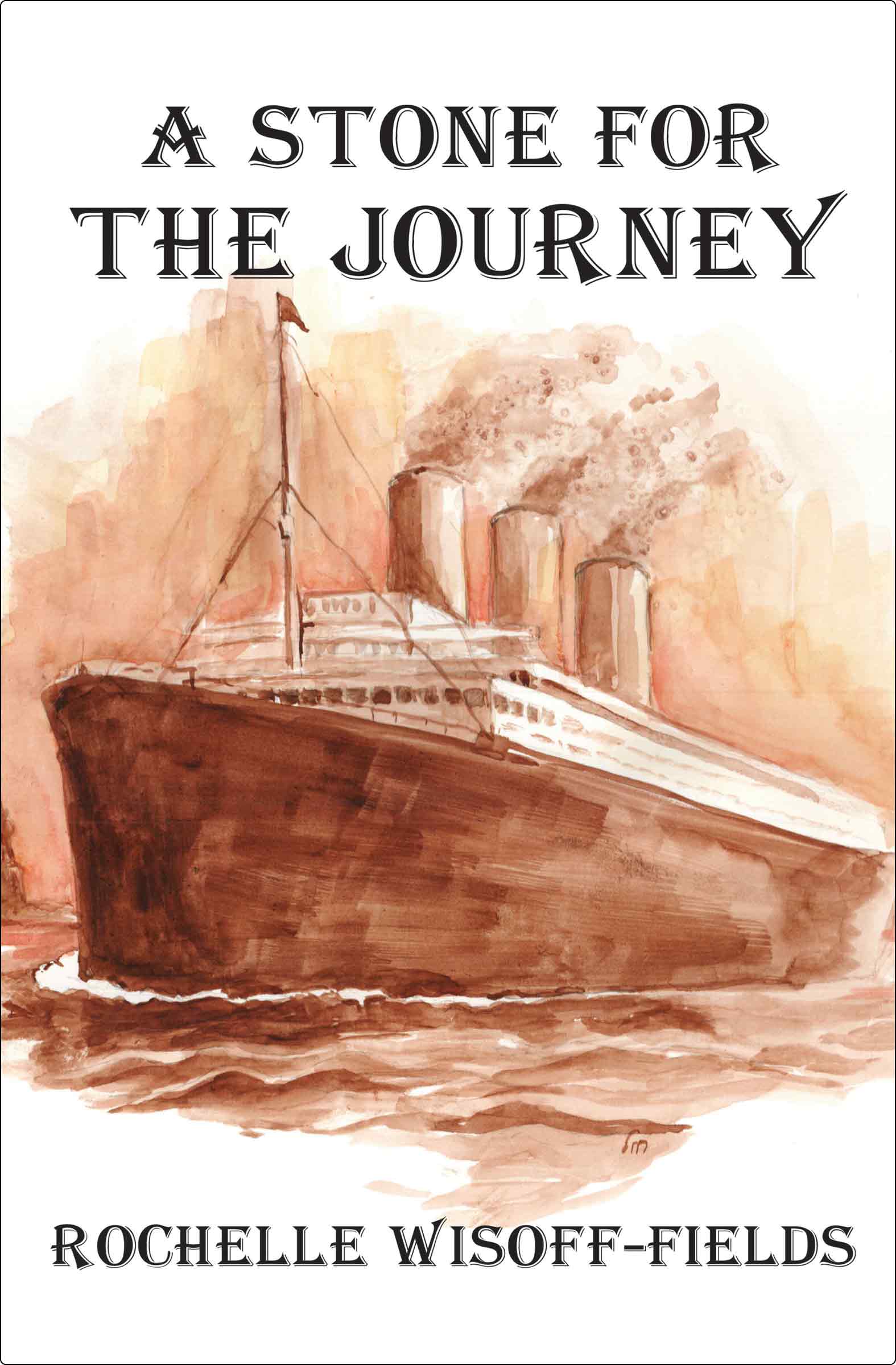This image is the cover for the book Stone for the Journey, Havah's Journey