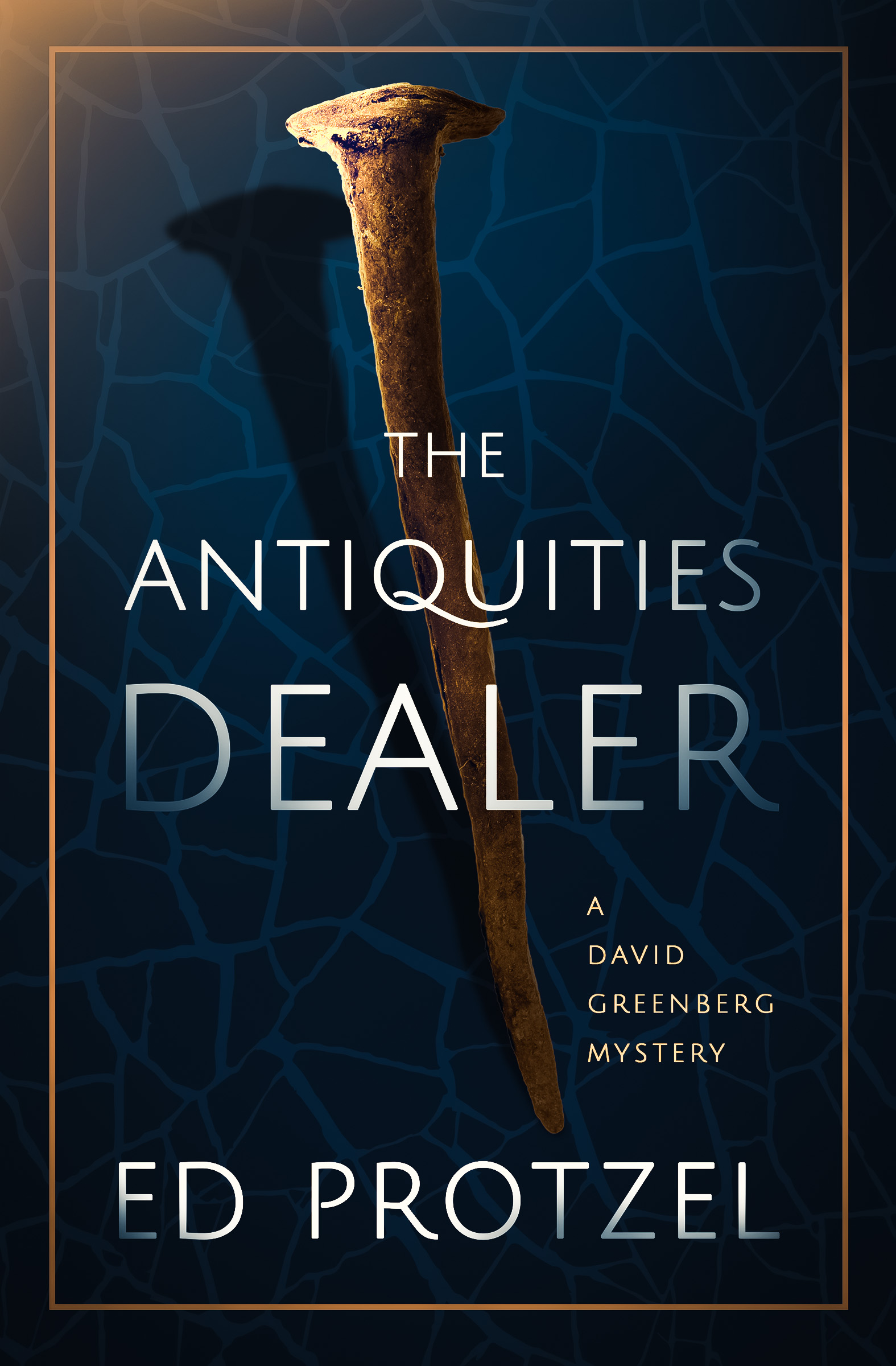 This image is the cover for the book Antiquities Dealer, A David Greenberg Mystery