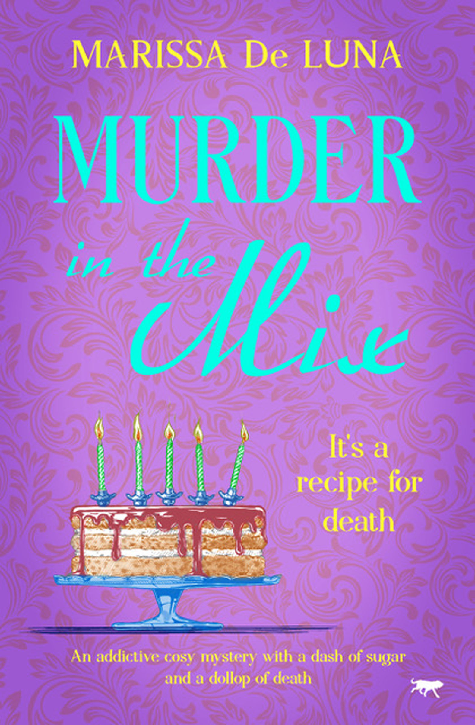 This image is the cover for the book Murder in the Mix, The Shilpa Solanki Mysteries