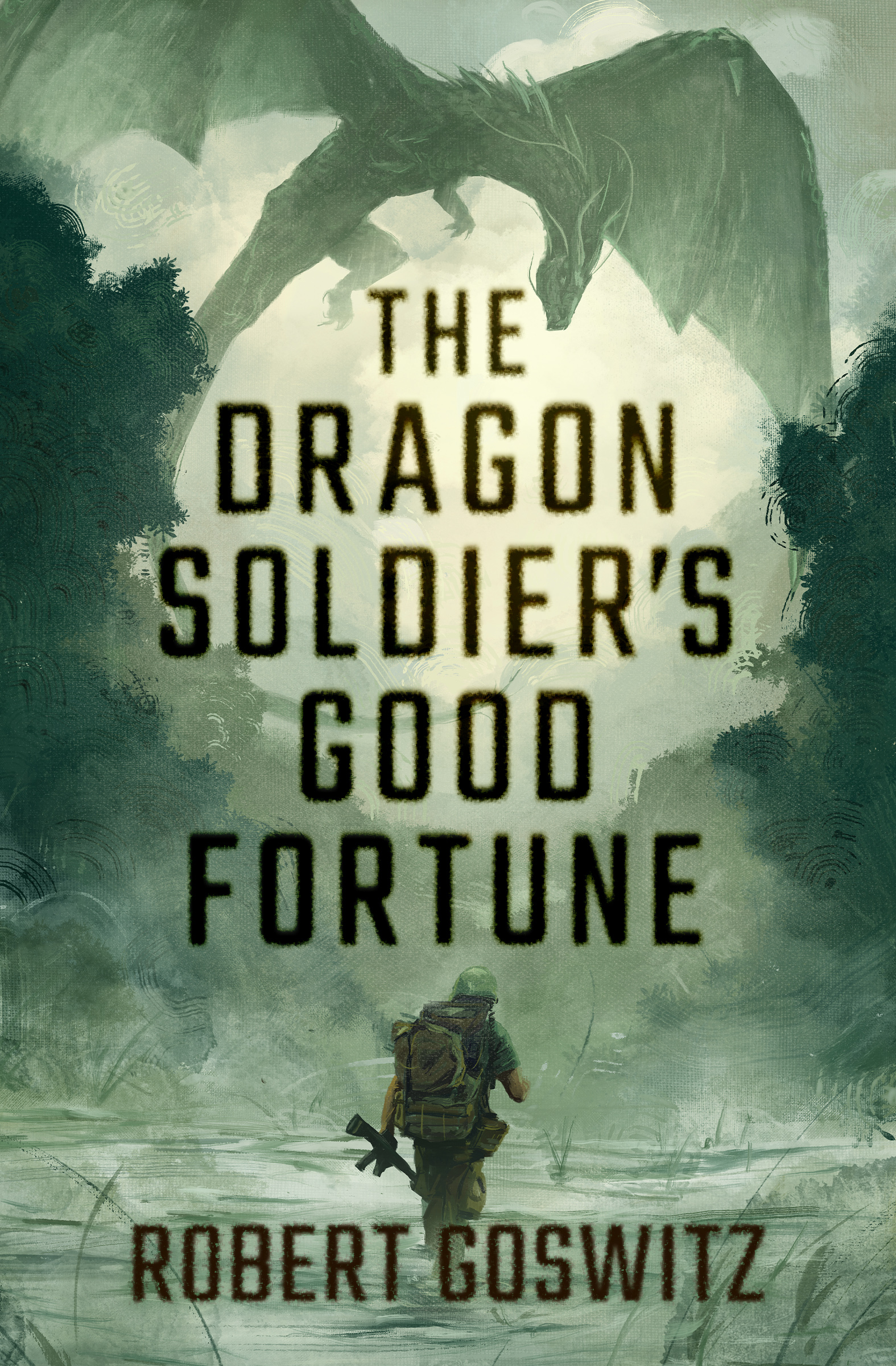 This image is the cover for the book Dragon Soldier's Good Fortune