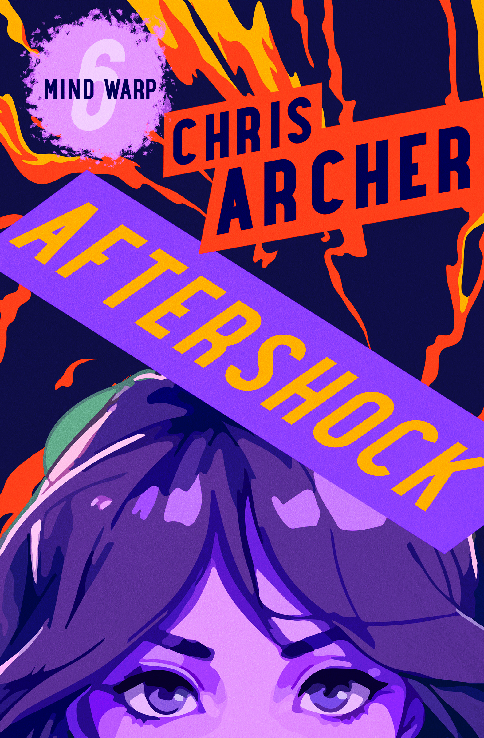 This image is the cover for the book Aftershock, Mindwarp