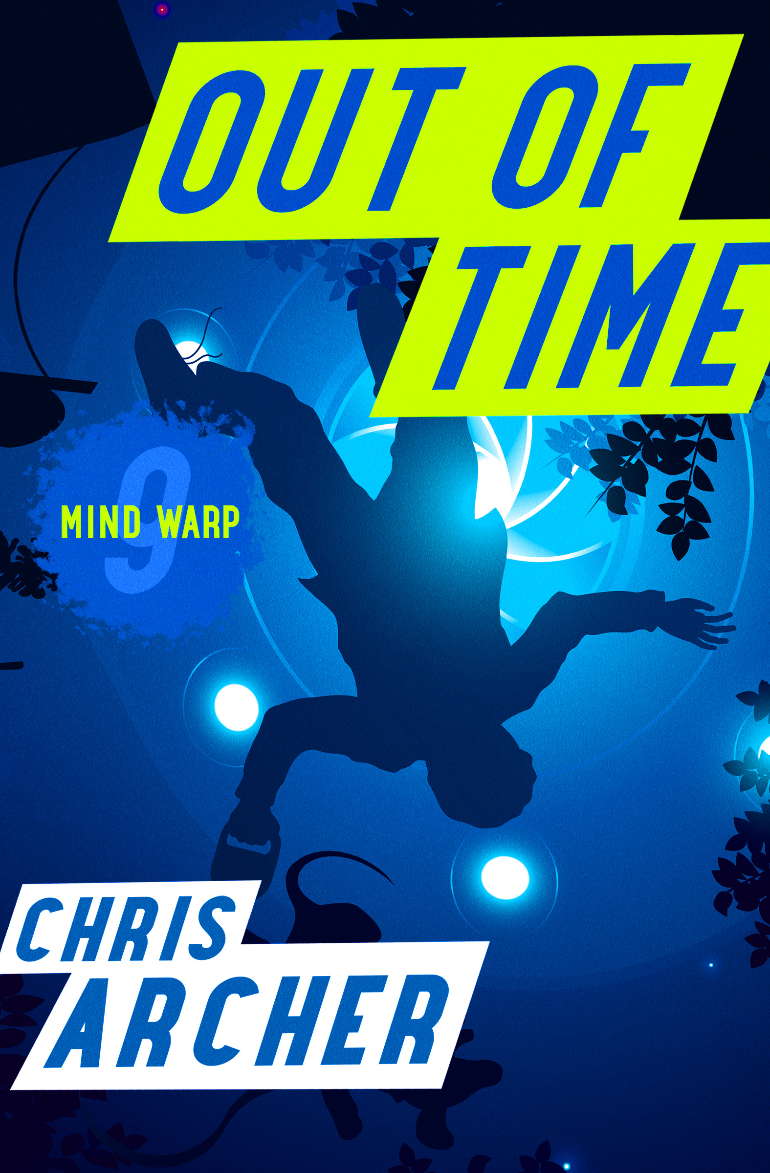 This image is the cover for the book Out of Time, Mindwarp