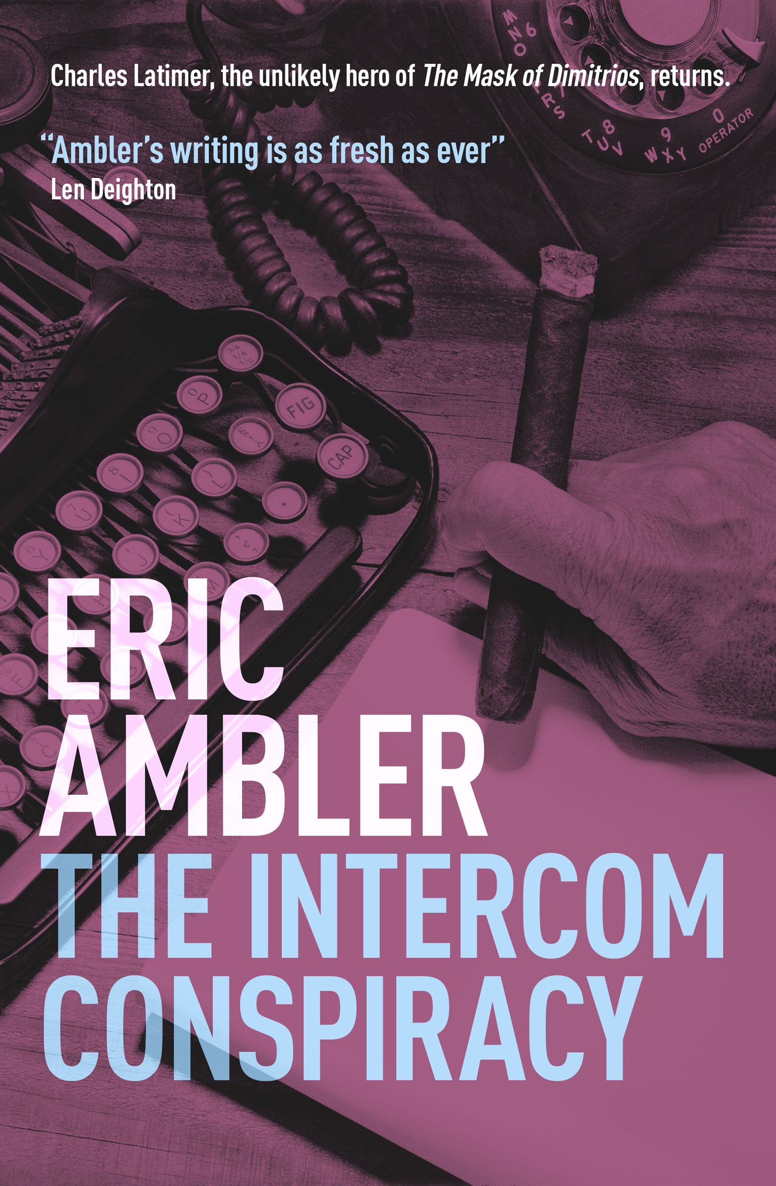 This image is the cover for the book Intercom Conspiracy
