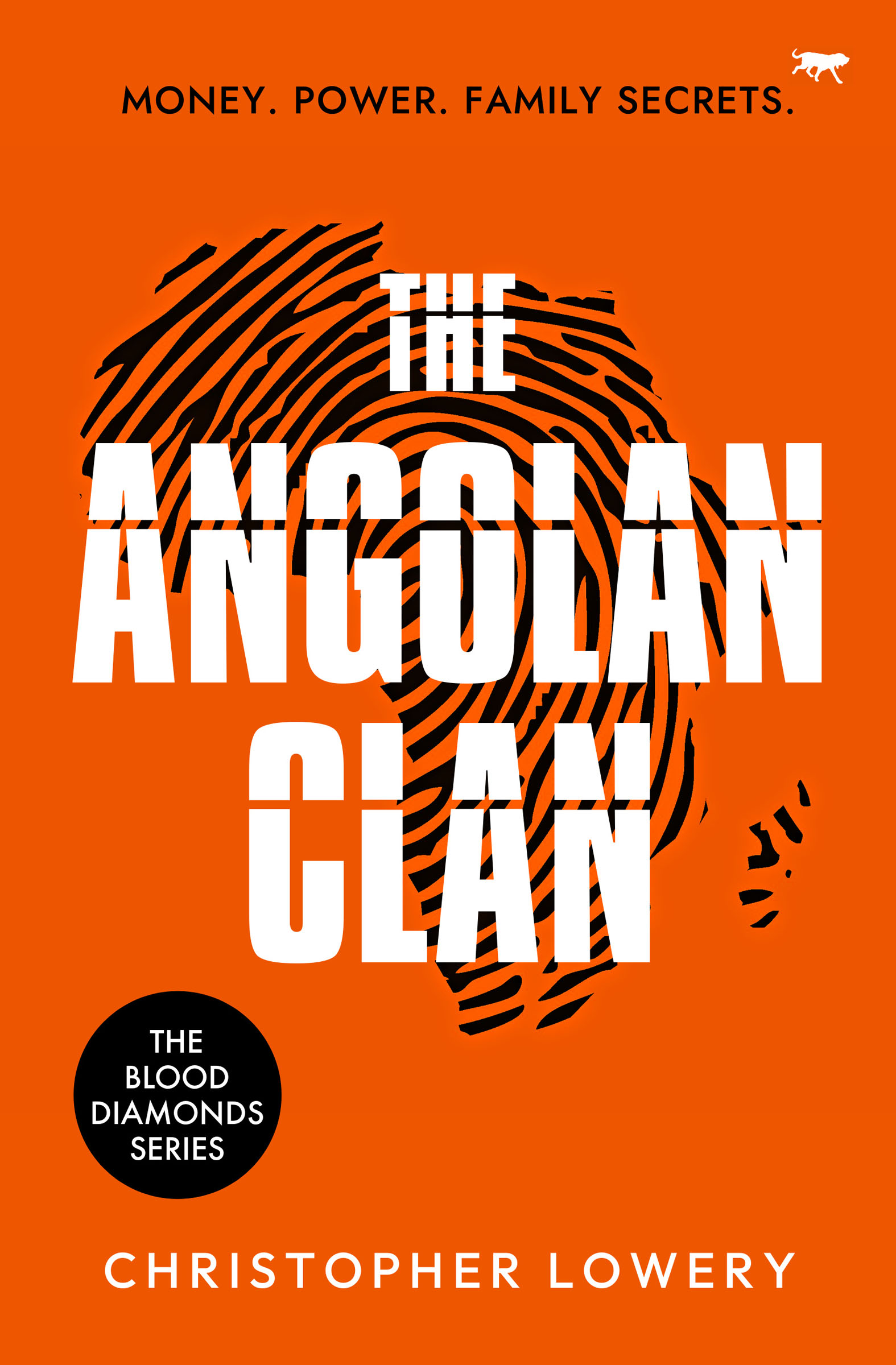 This image is the cover for the book Angolan Clan, The Blood Diamonds Series