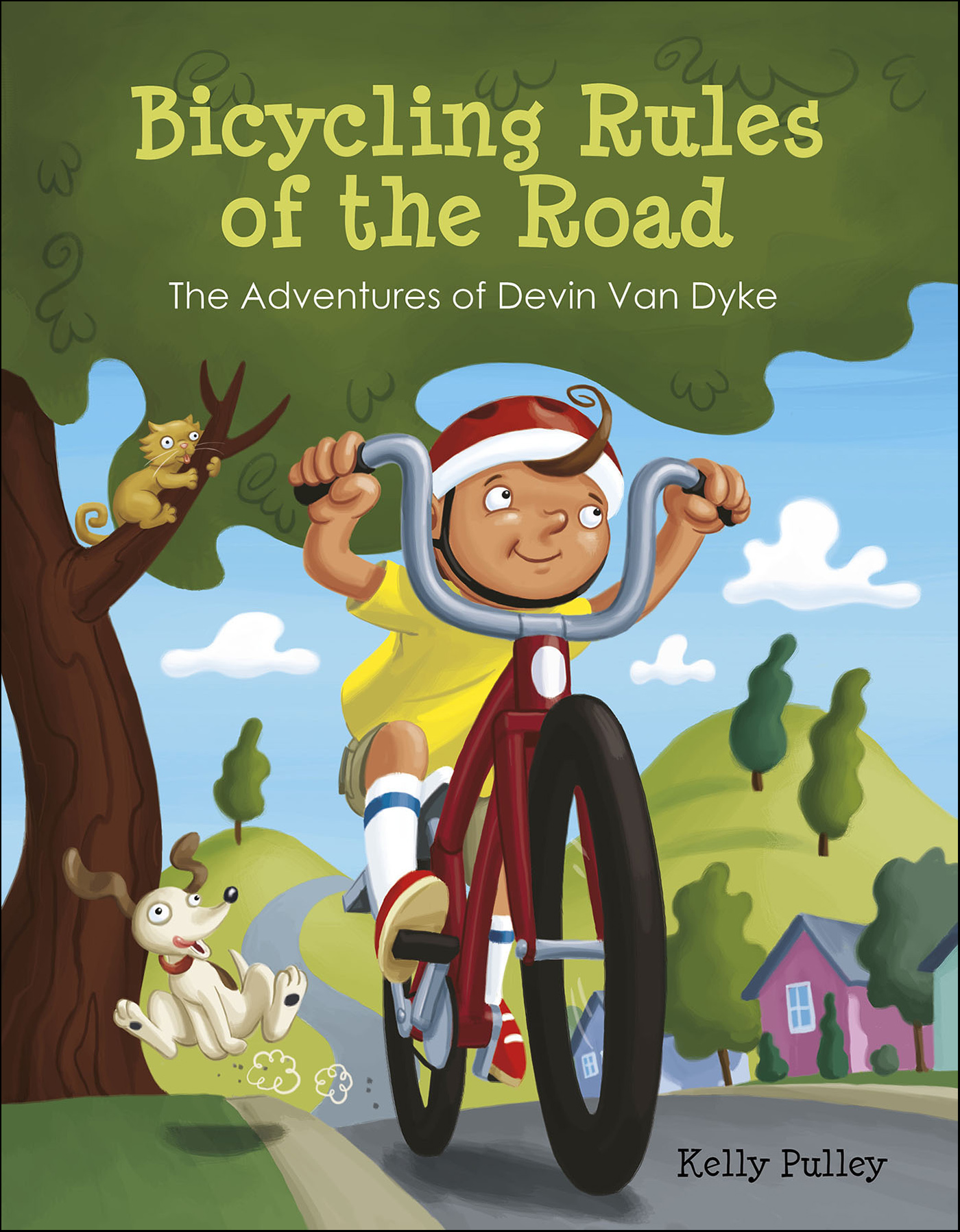 This image is the cover for the book Bicycling Rules of the Road
