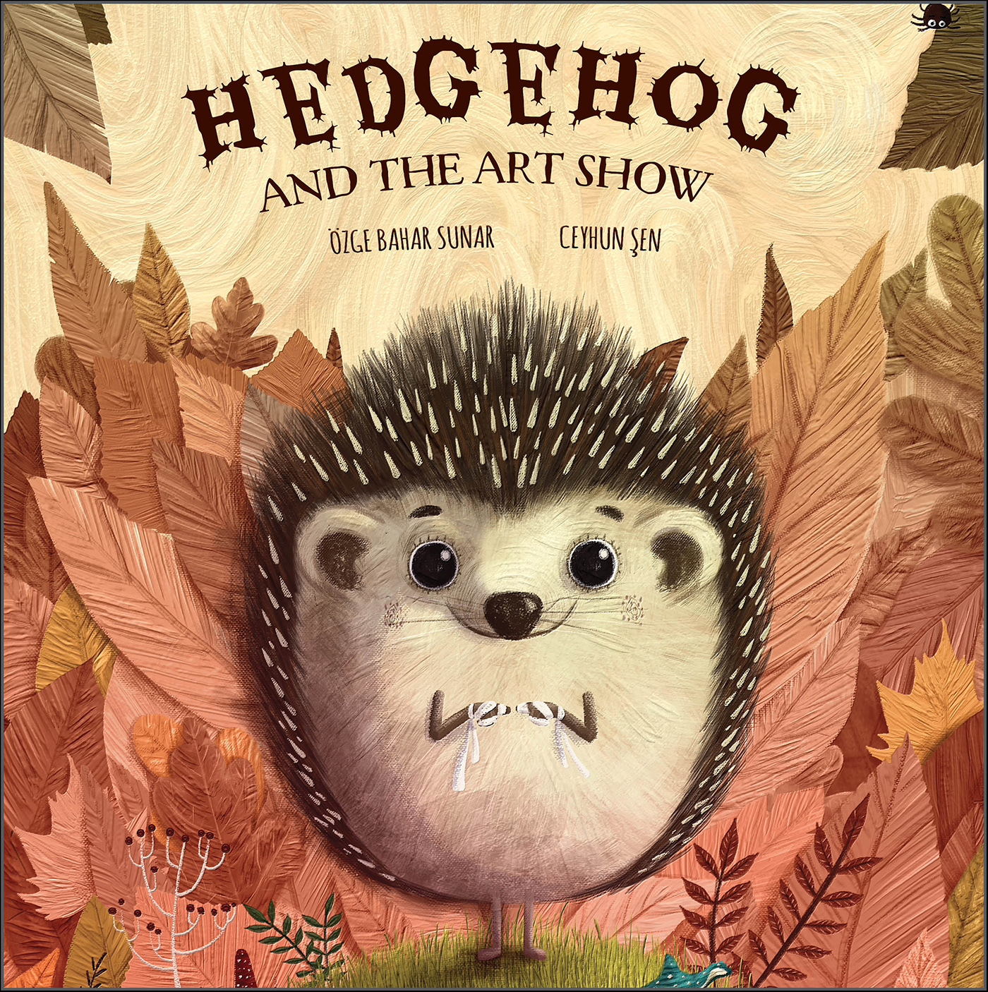 This image is the cover for the book Hedgehog and the Art Show