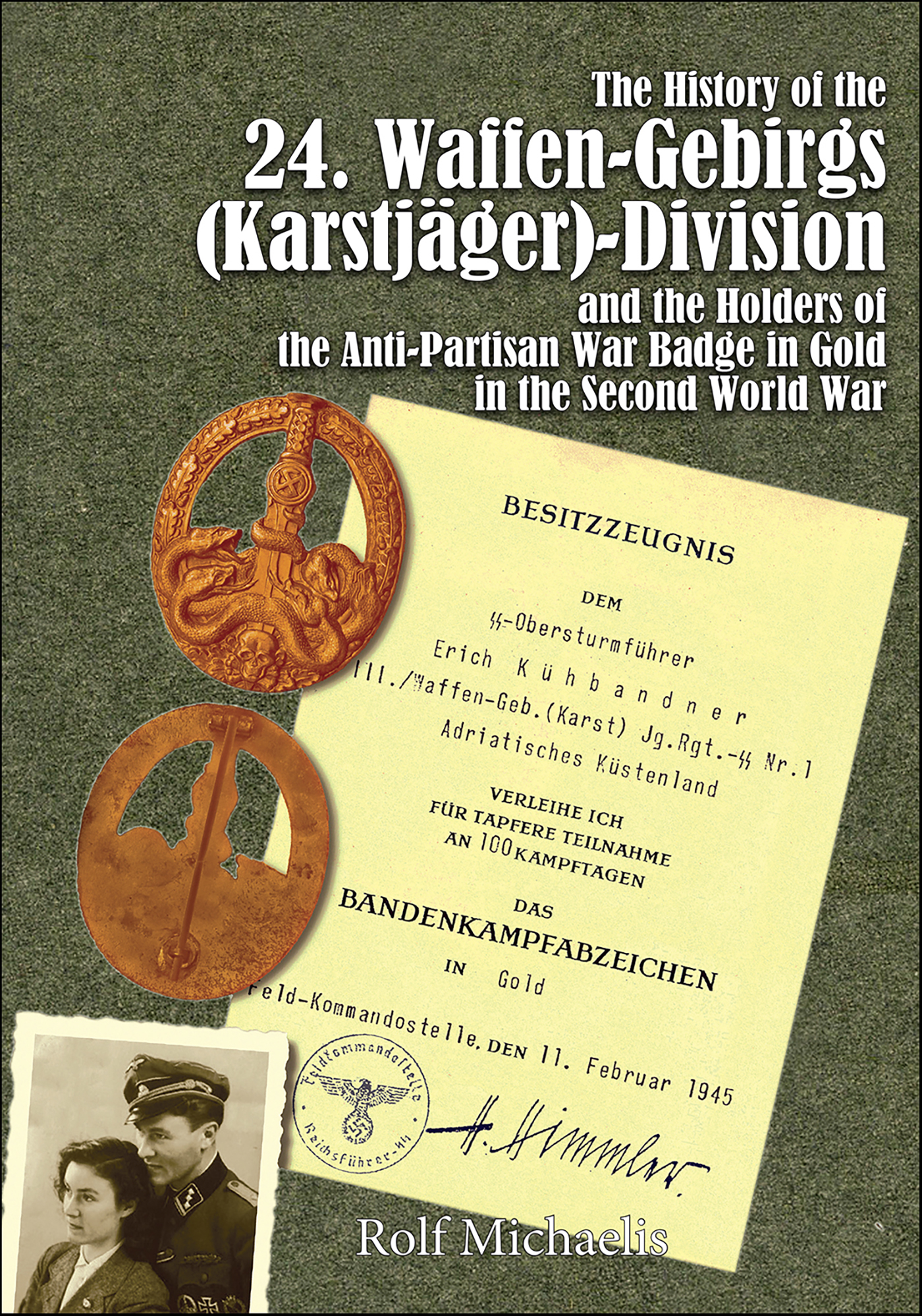 This image is the cover for the book History of the 24. Waffen-Gebirgs (Karstjäger)-Division