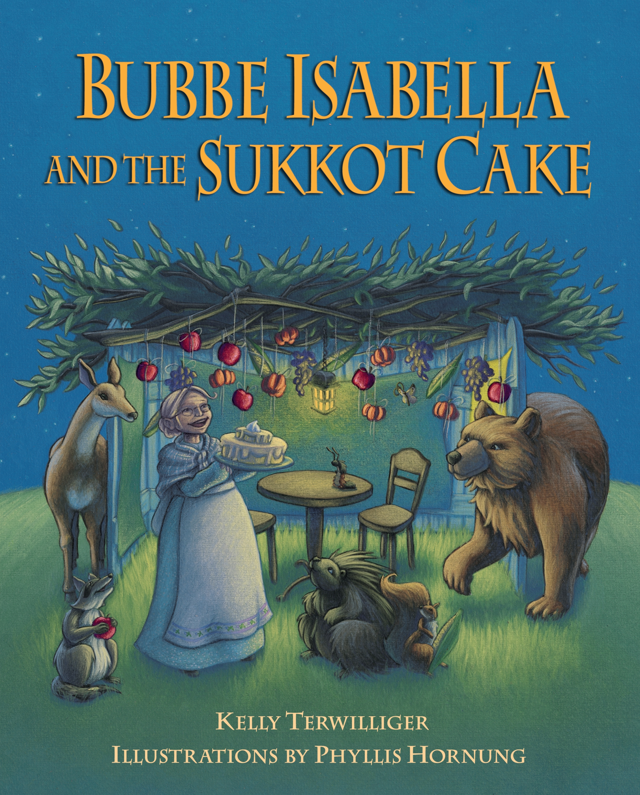 This image is the cover for the book Bubbe Isabella and Sukkot Cake
