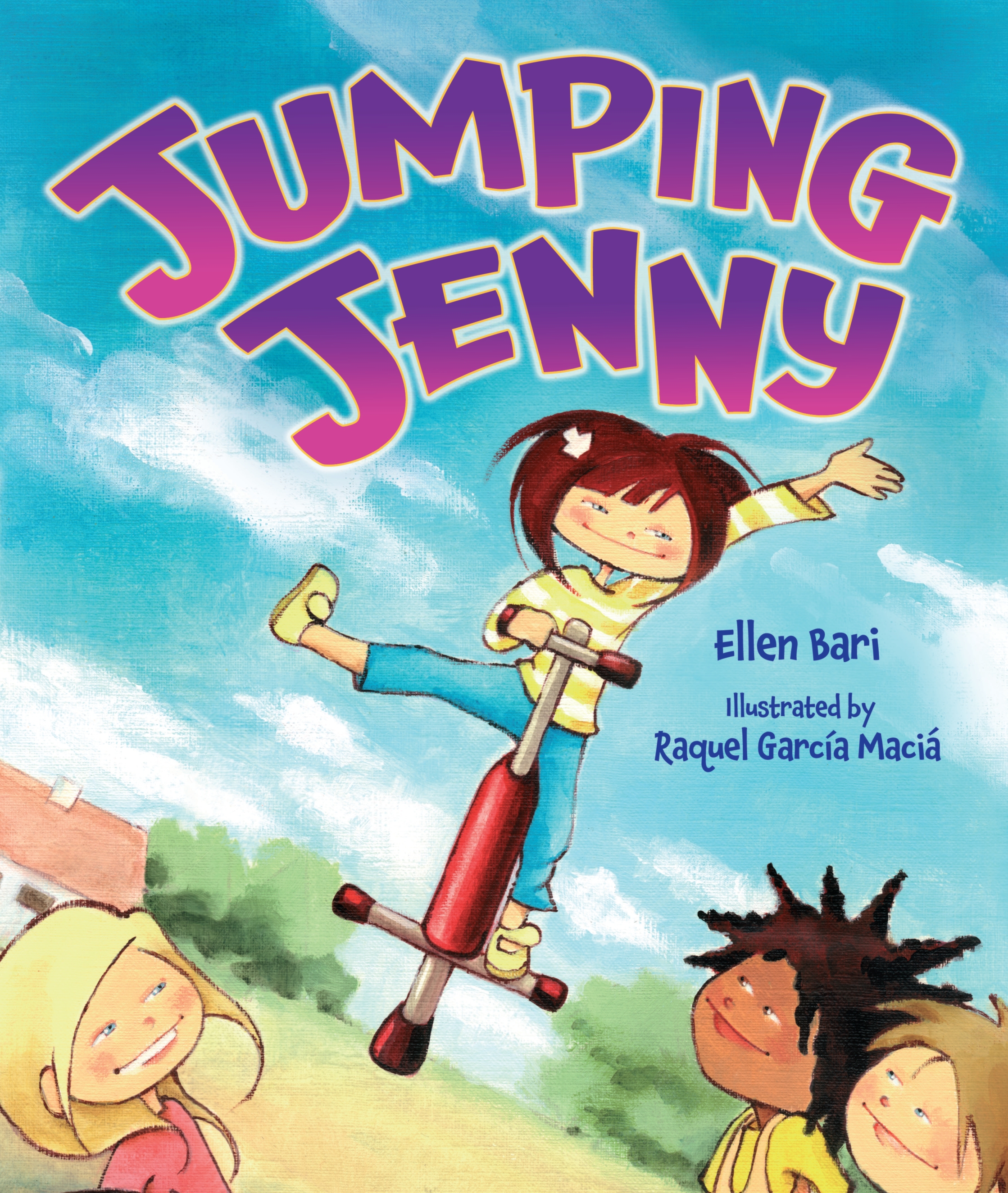 This image is the cover for the book Jumping Jenny