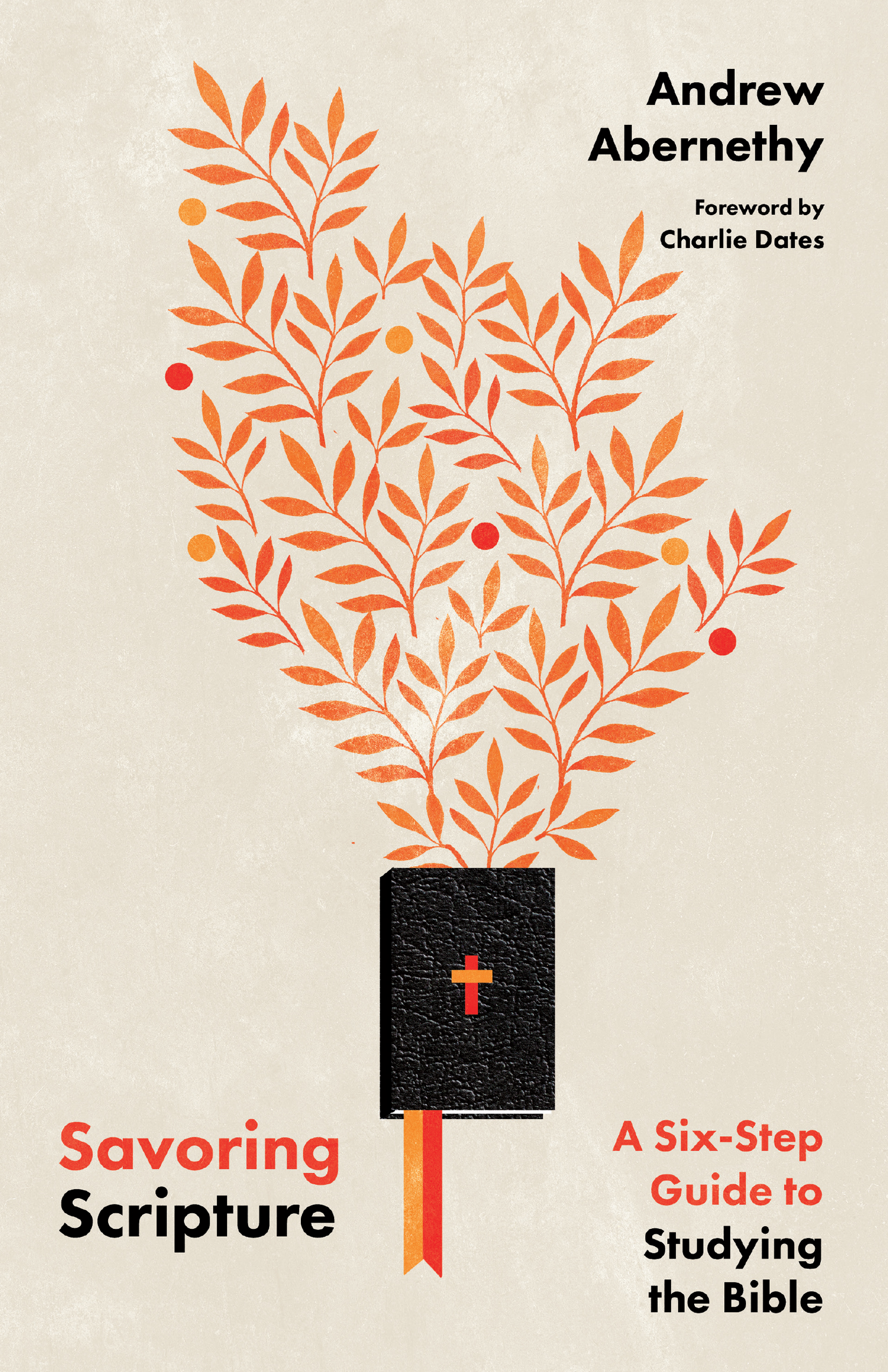 This image is the cover for the book Savoring Scripture