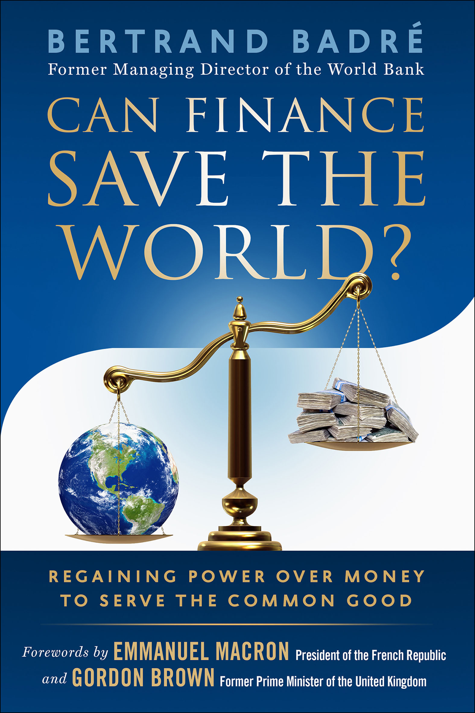 This image is the cover for the book Can Finance Save the World?