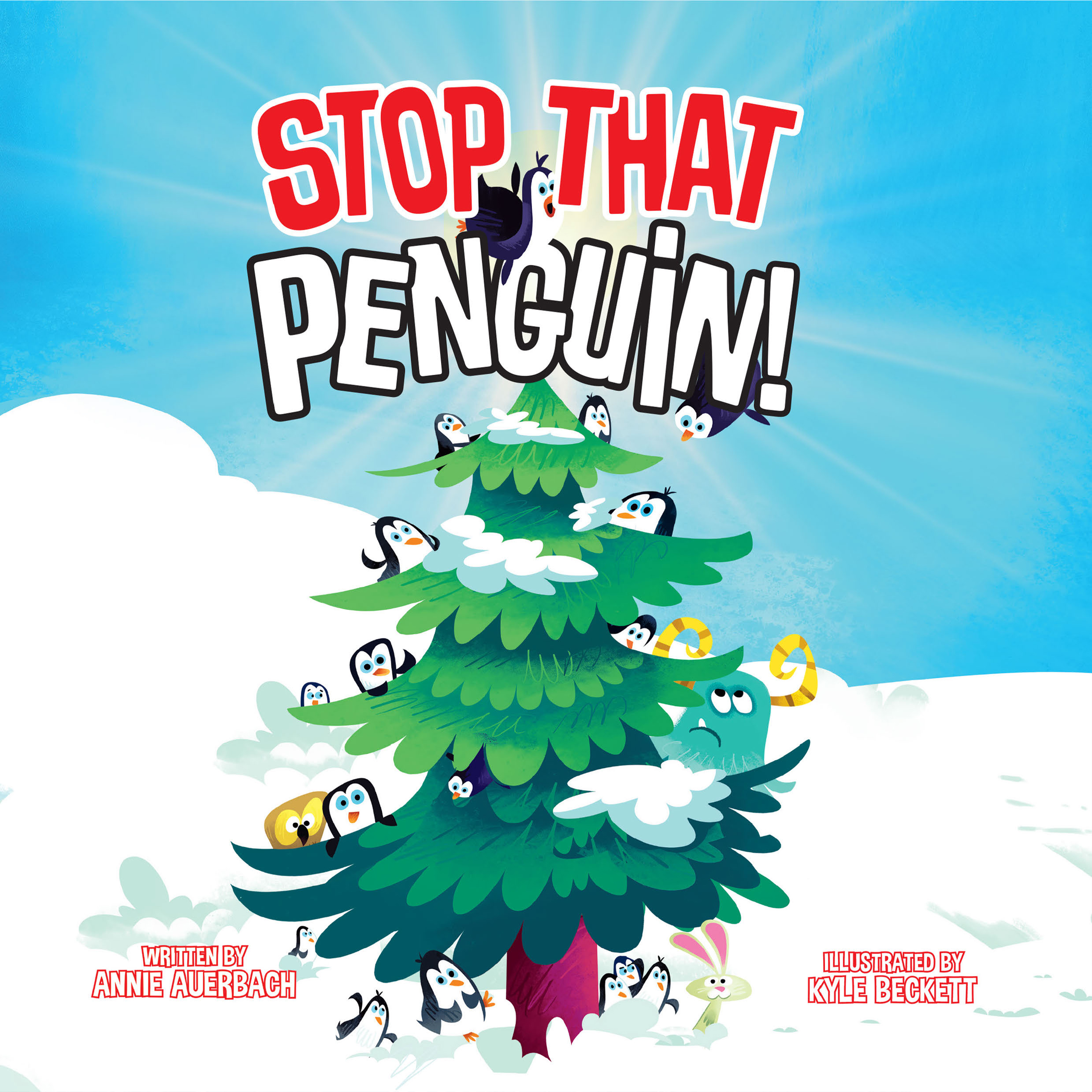 This image is the cover for the book Stop That Penguin! Picture Book