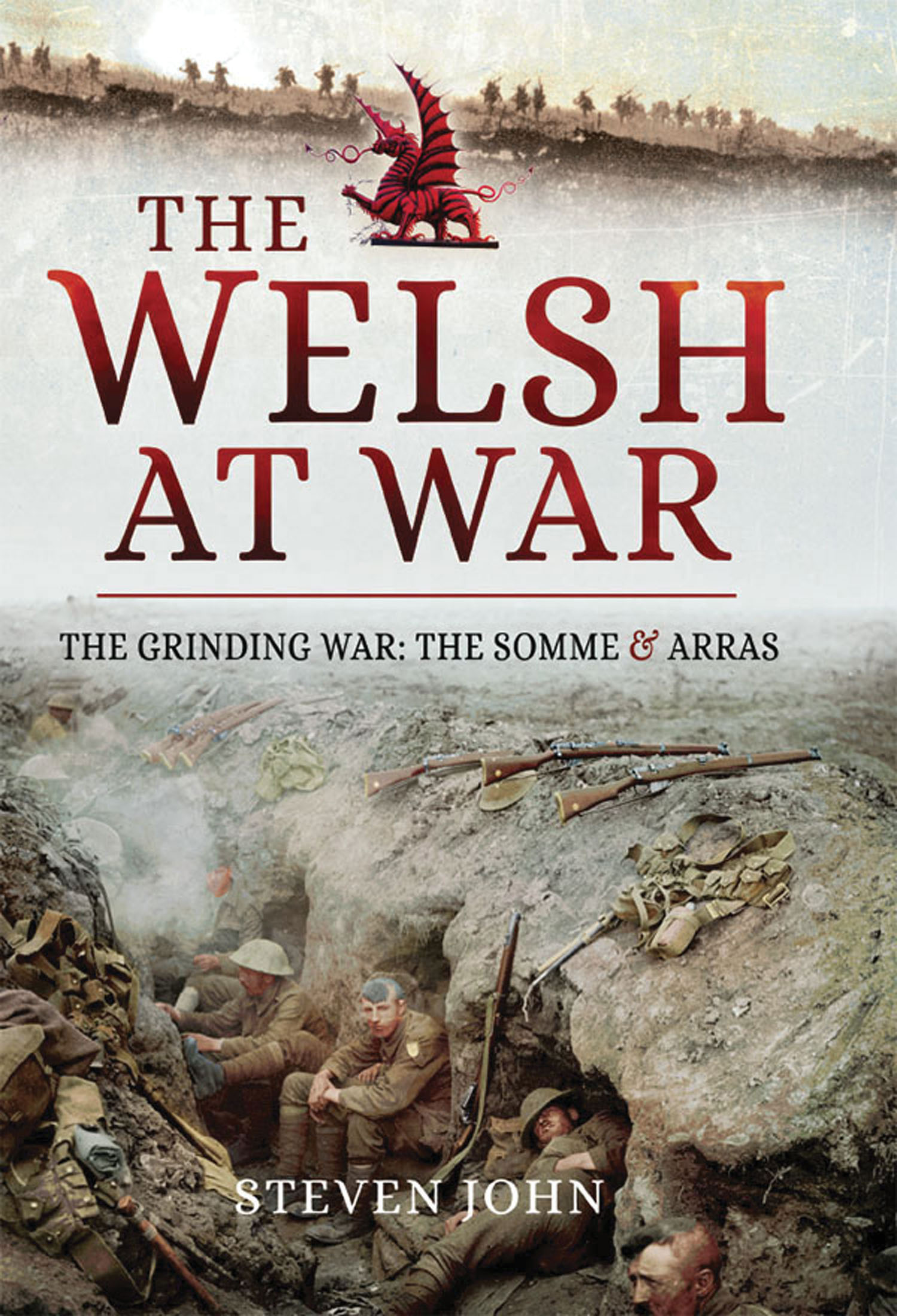 This image is the cover for the book Welsh at War: The Grinding War