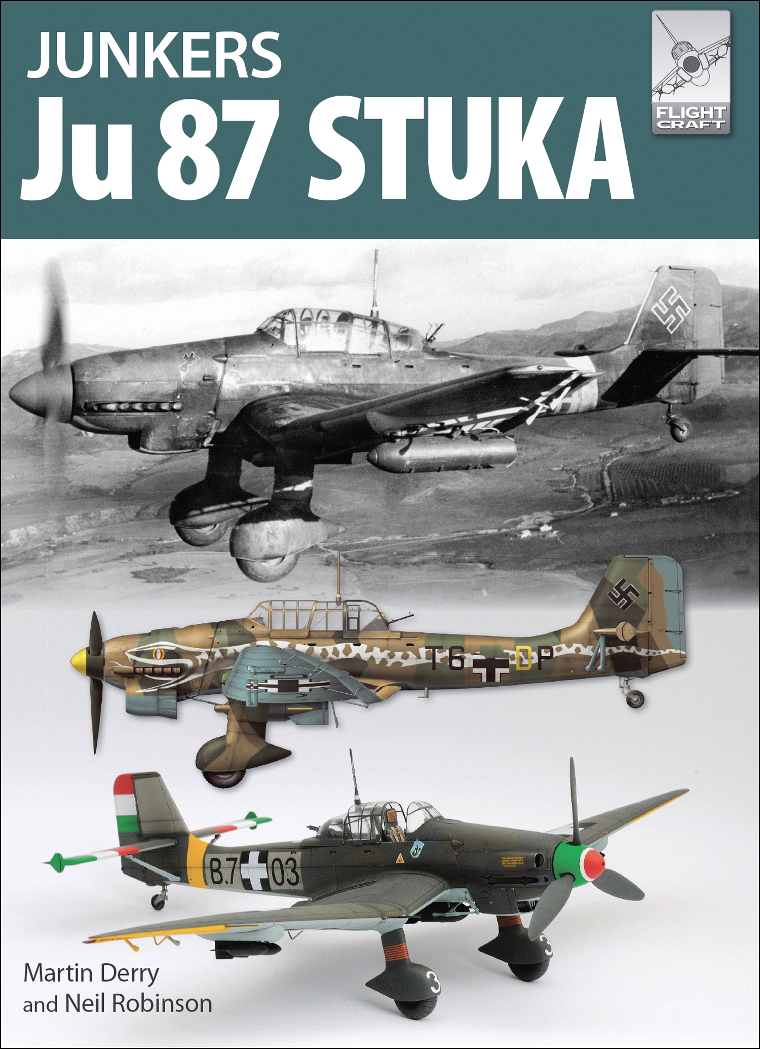 This image is the cover for the book Junkers Ju87 Stuka, FlightCraft