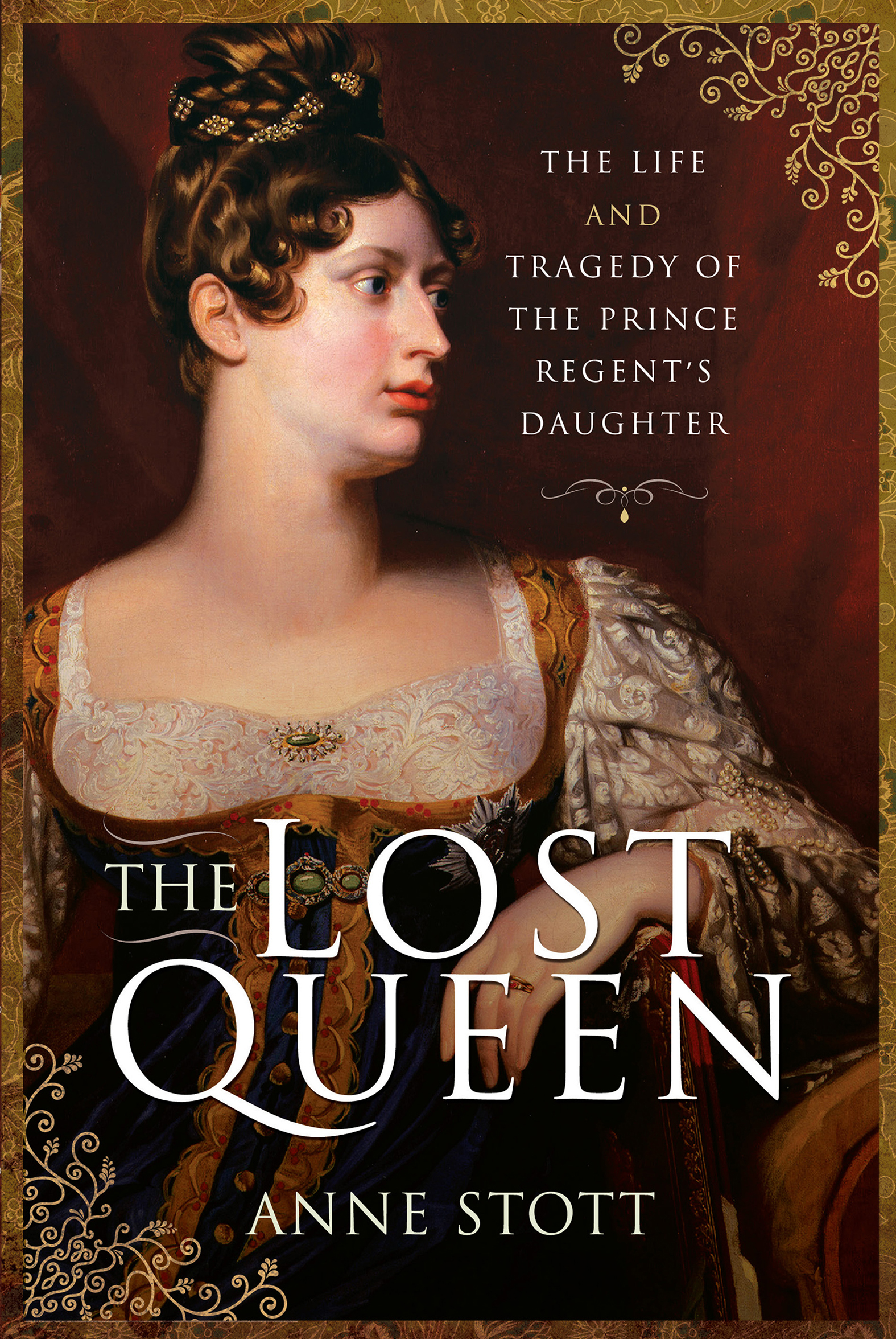 This image is the cover for the book Lost Queen