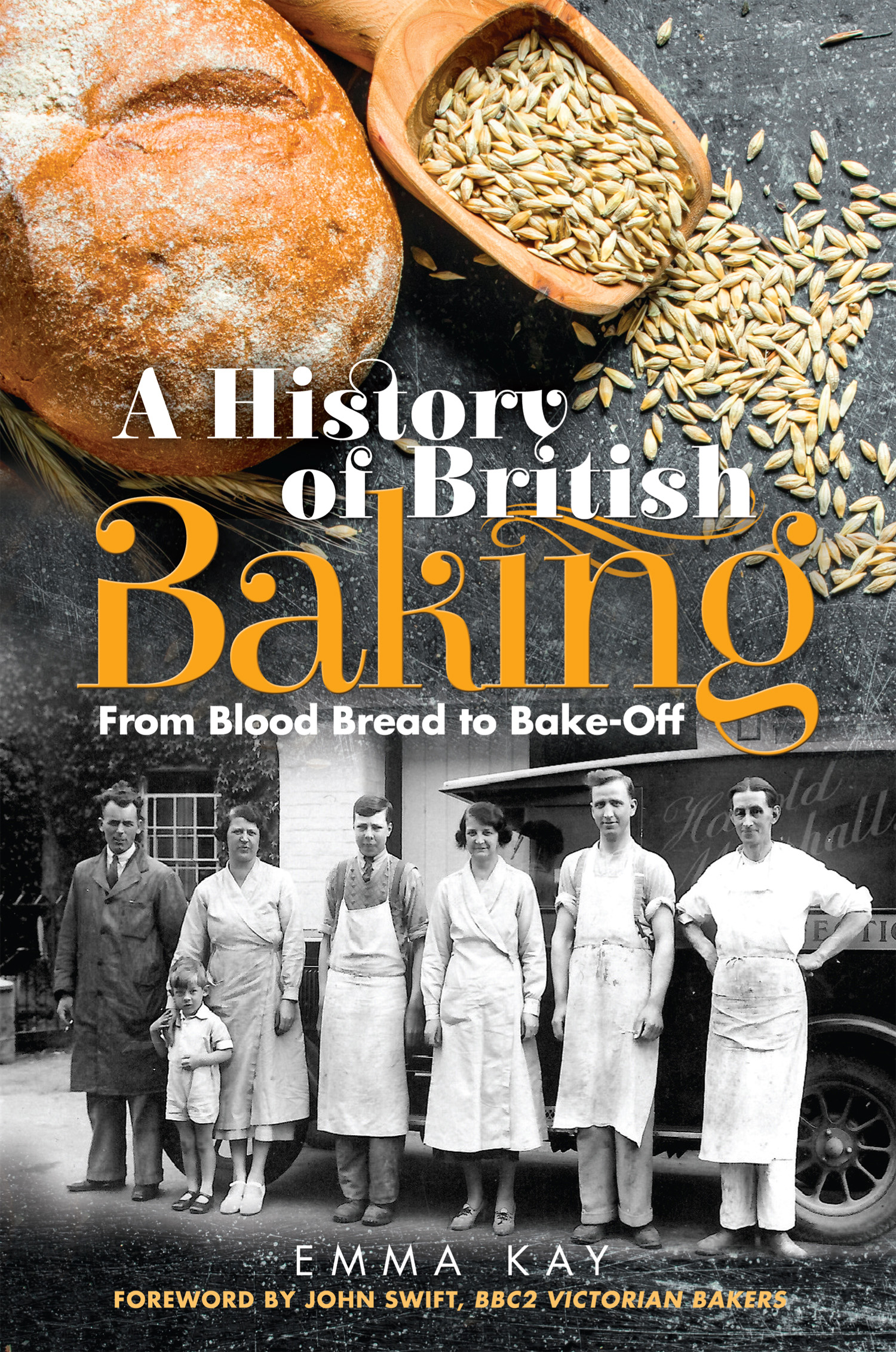 This image is the cover for the book History of British Baking