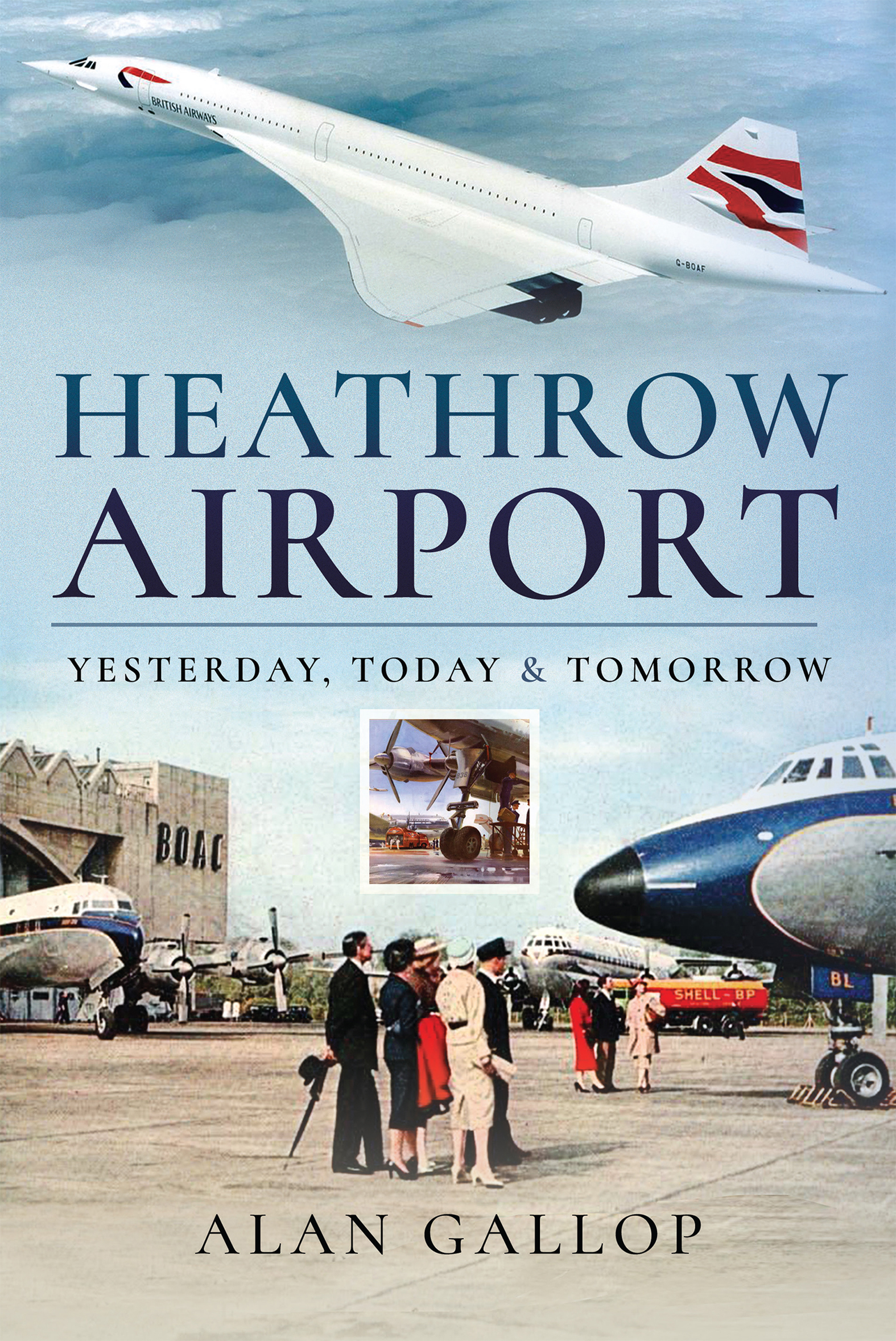 This image is the cover for the book Heathrow Airport