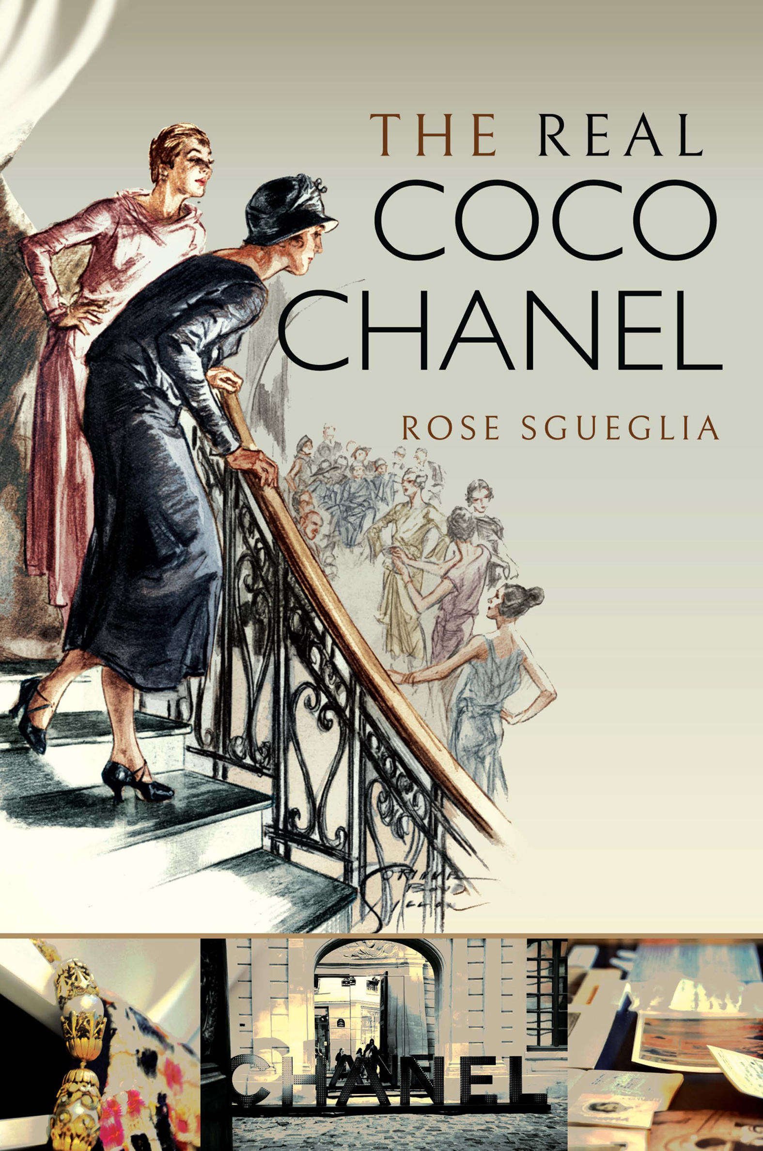 This image is the cover for the book Real Coco Chanel
