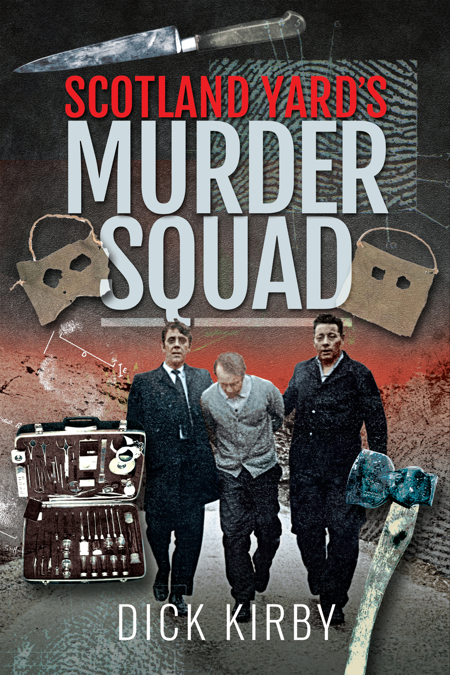 This image is the cover for the book Scotland Yard's Murder Squad