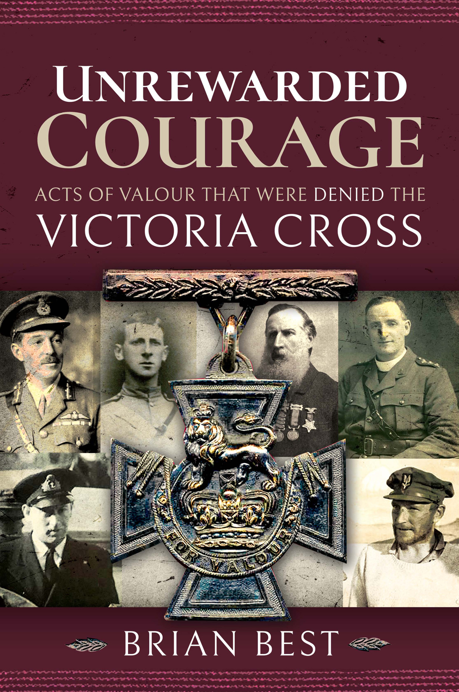 This image is the cover for the book Unrewarded Courage
