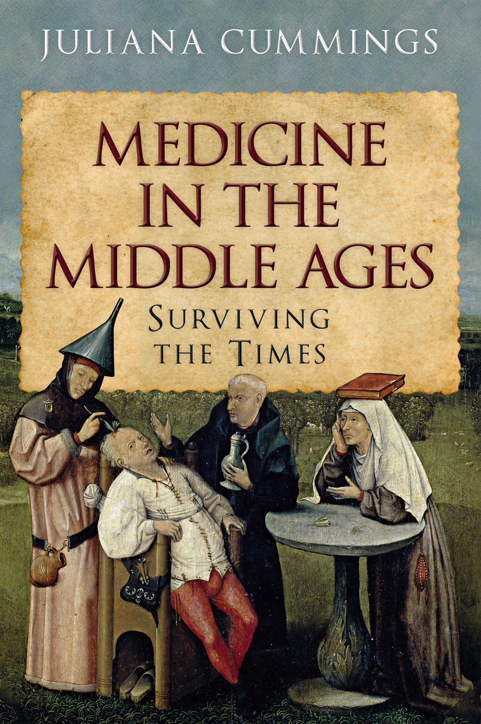 This image is the cover for the book Medicine in the Middle Ages