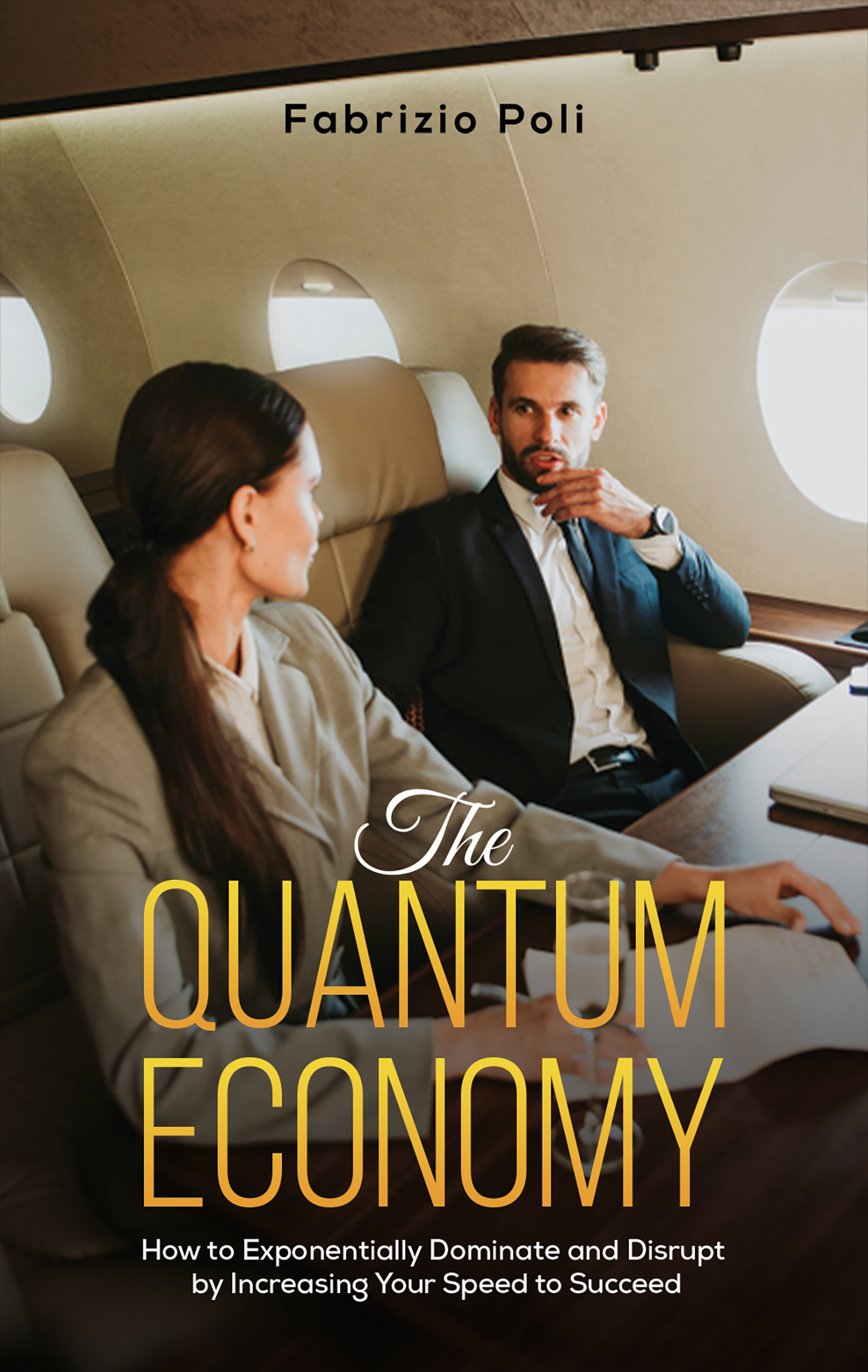 This image is the cover for the book The Quantum Economy