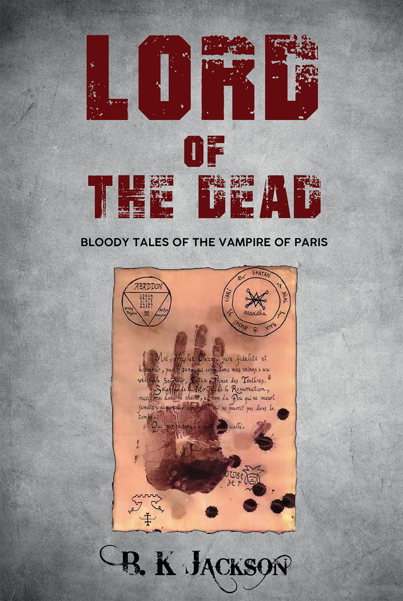 This image is the cover for the book Lord of the Dead