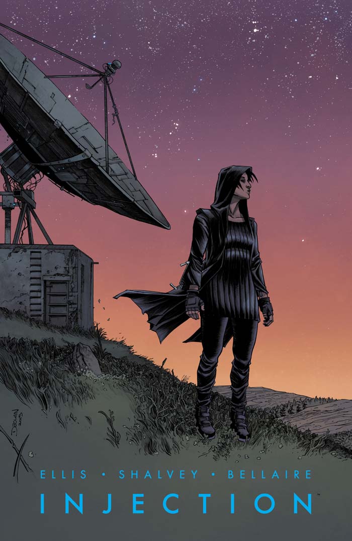 This image is the cover for the book Injection Vol. 3, Injection