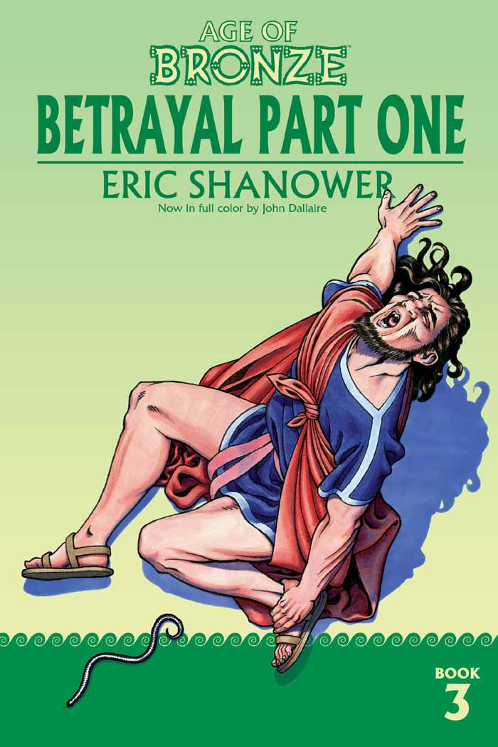 This image is the cover for the book Age Of Bronze Vol. 3 (Color), Age of Bronze