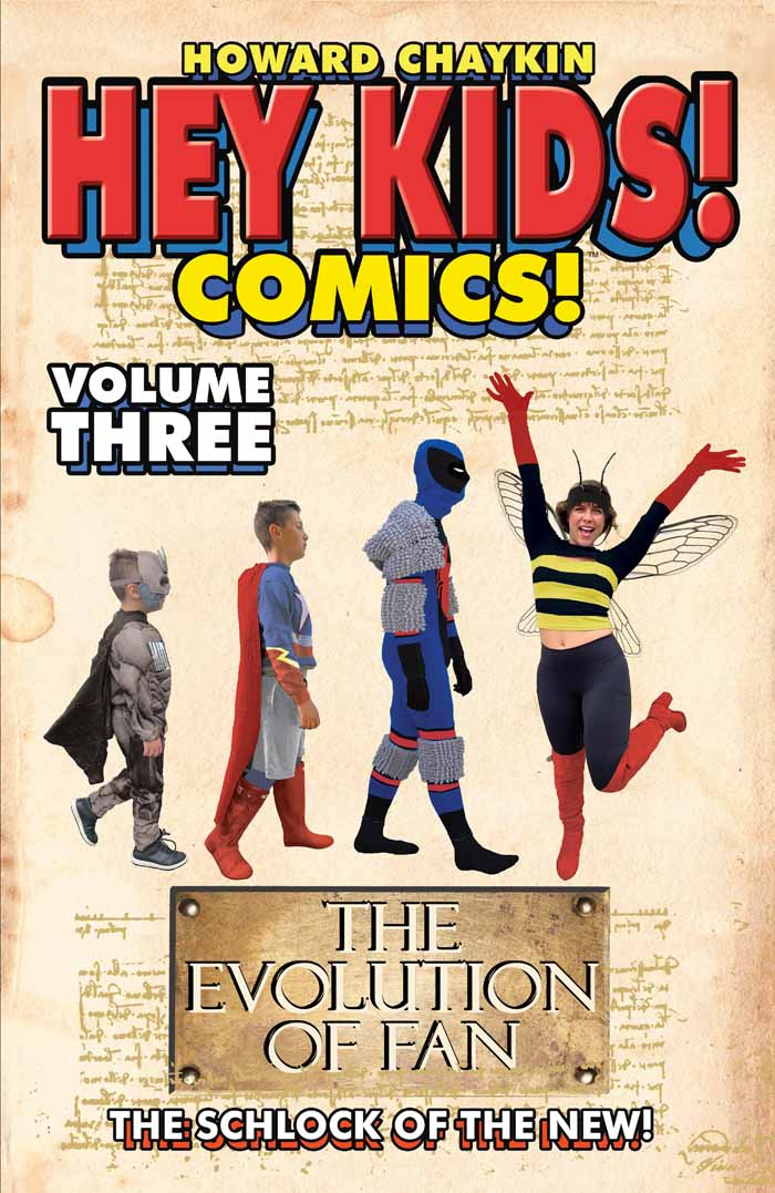 This image is the cover for the book Hey Kids! Comics!: Prophets & Loss Vol. 3, Hey Kids! Comics!