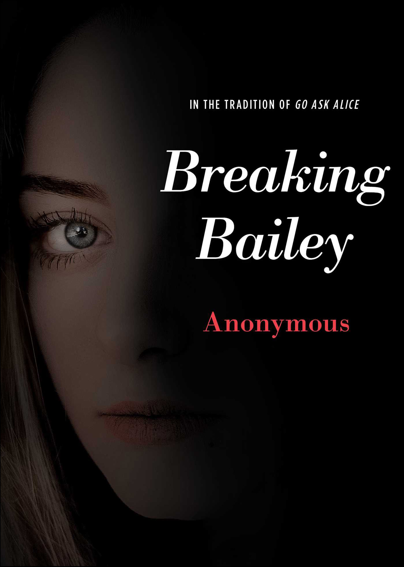 This image is the cover for the book Breaking Bailey, Anonymous Diaries