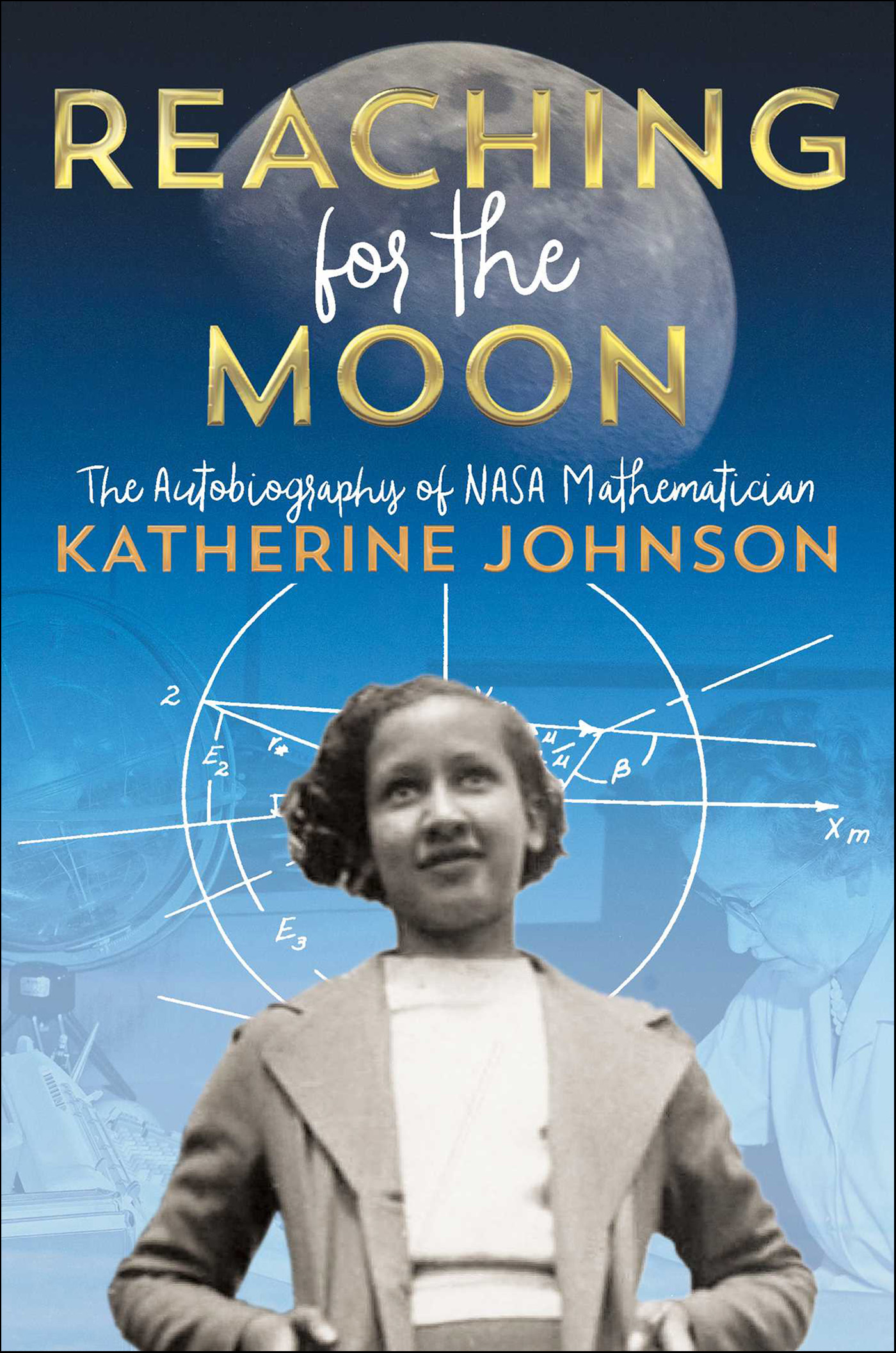 This image is the cover for the book Reaching for the Moon