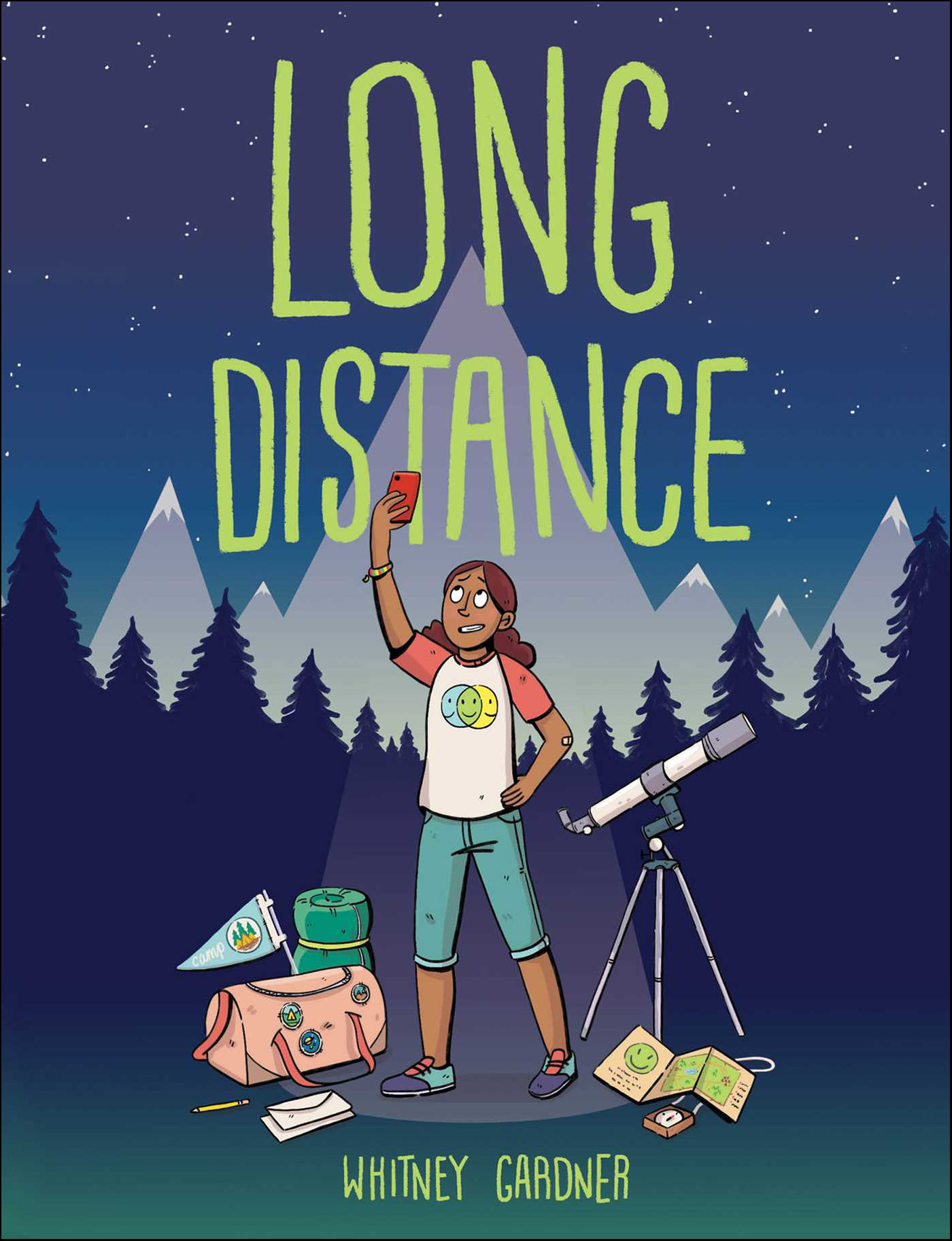This image is the cover for the book Long Distance
